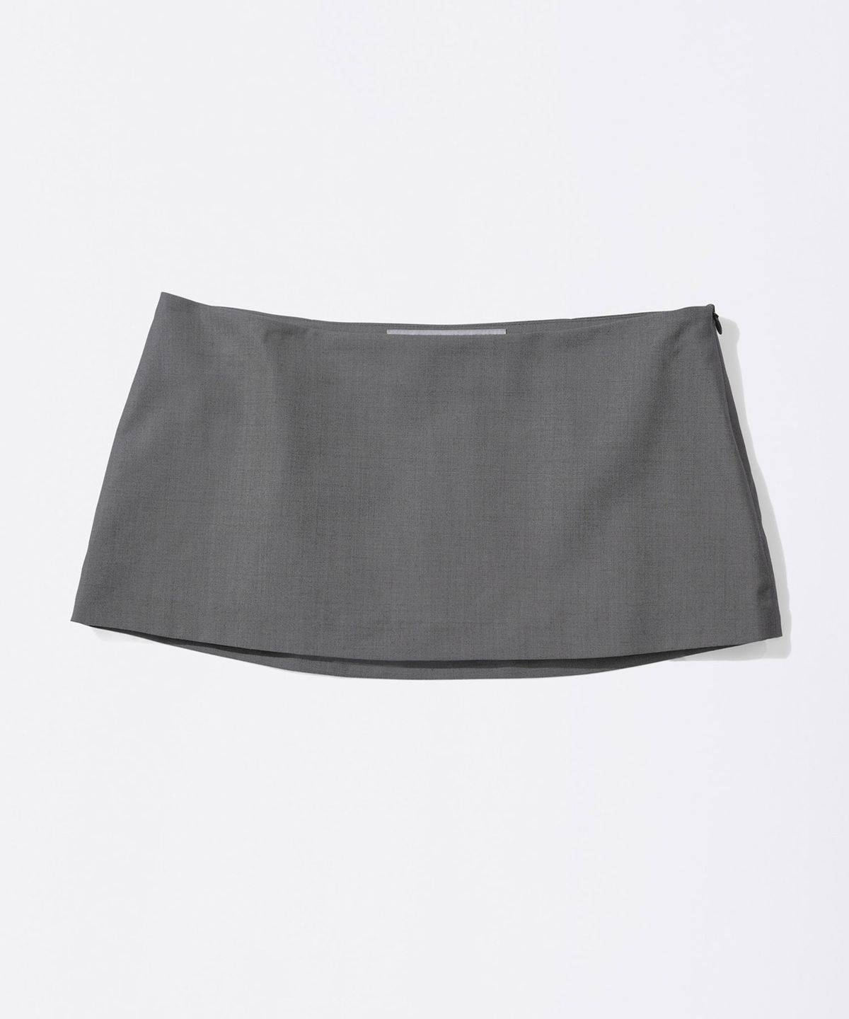 스컬프터(SCULPTOR) Good Girl Micro Skirt Gray