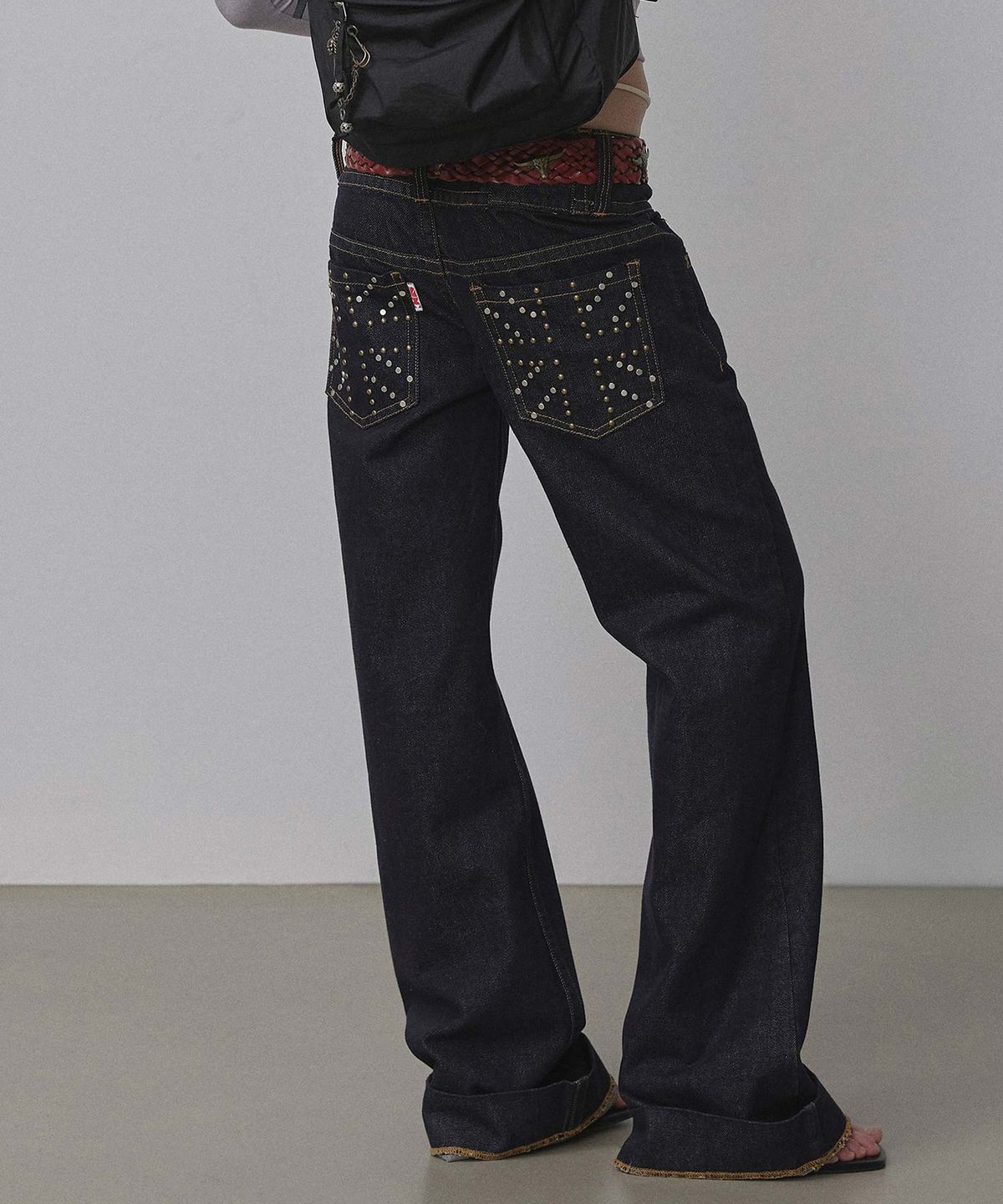 스컬프터(SCULPTOR) Union Jack Engineered Denim Indigo