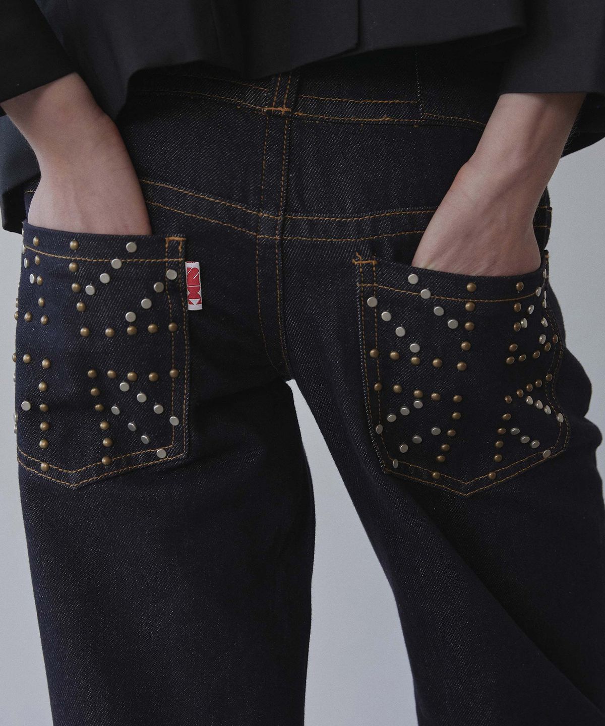 스컬프터(SCULPTOR) Union Jack Engineered Denim Indigo