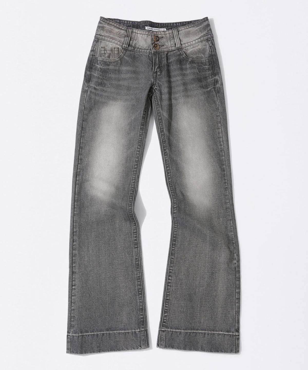 스컬프터(SCULPTOR) Union Jack Engineered Denim Washed Gray