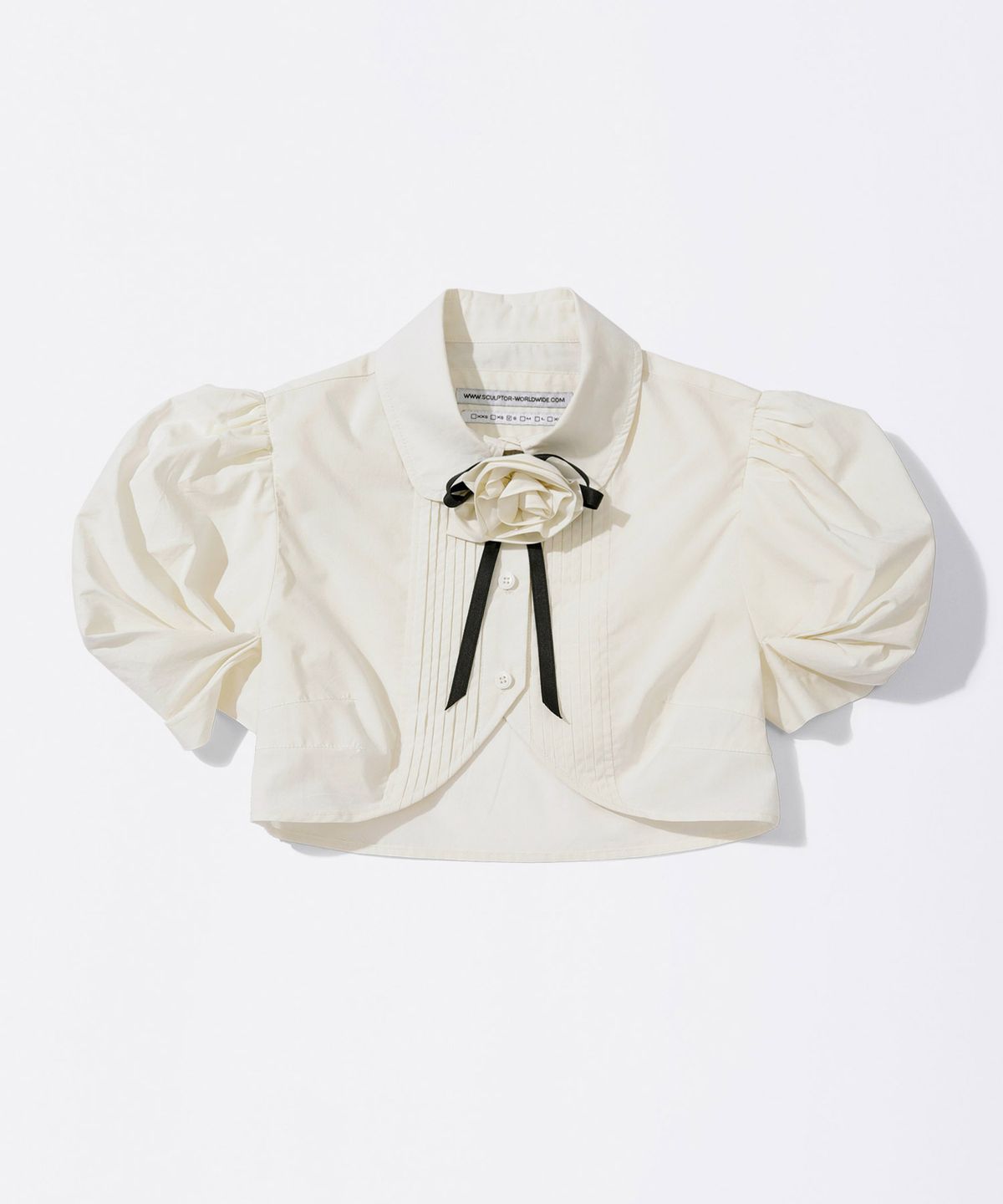 스컬프터(SCULPTOR) Rosetta Baby Shirt Ivory