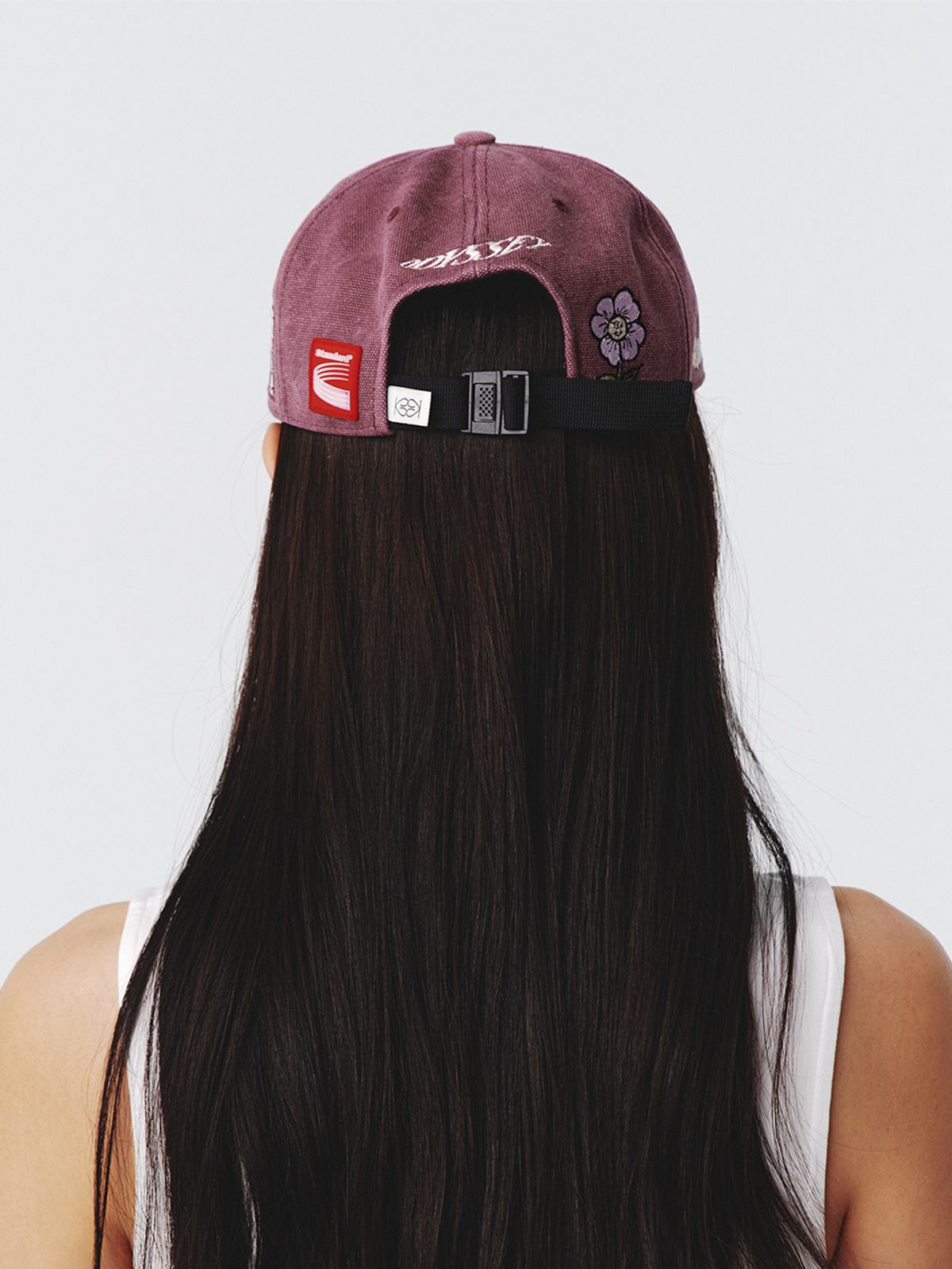 기준(KIJUN) Orbit Camp Cap UNISEX Wine