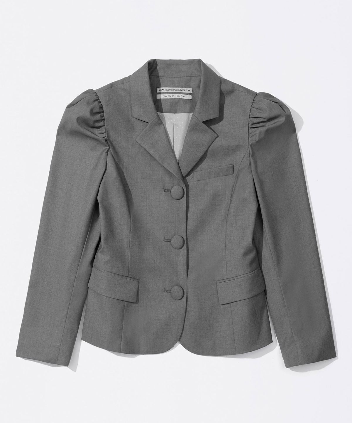 스컬프터(SCULPTOR) Puff Tailored Jacket Gray