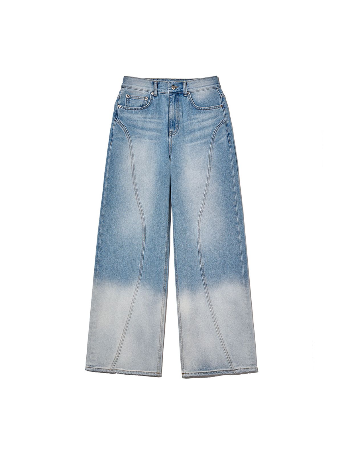 기준(KIJUN) Orbit Jeans Blue