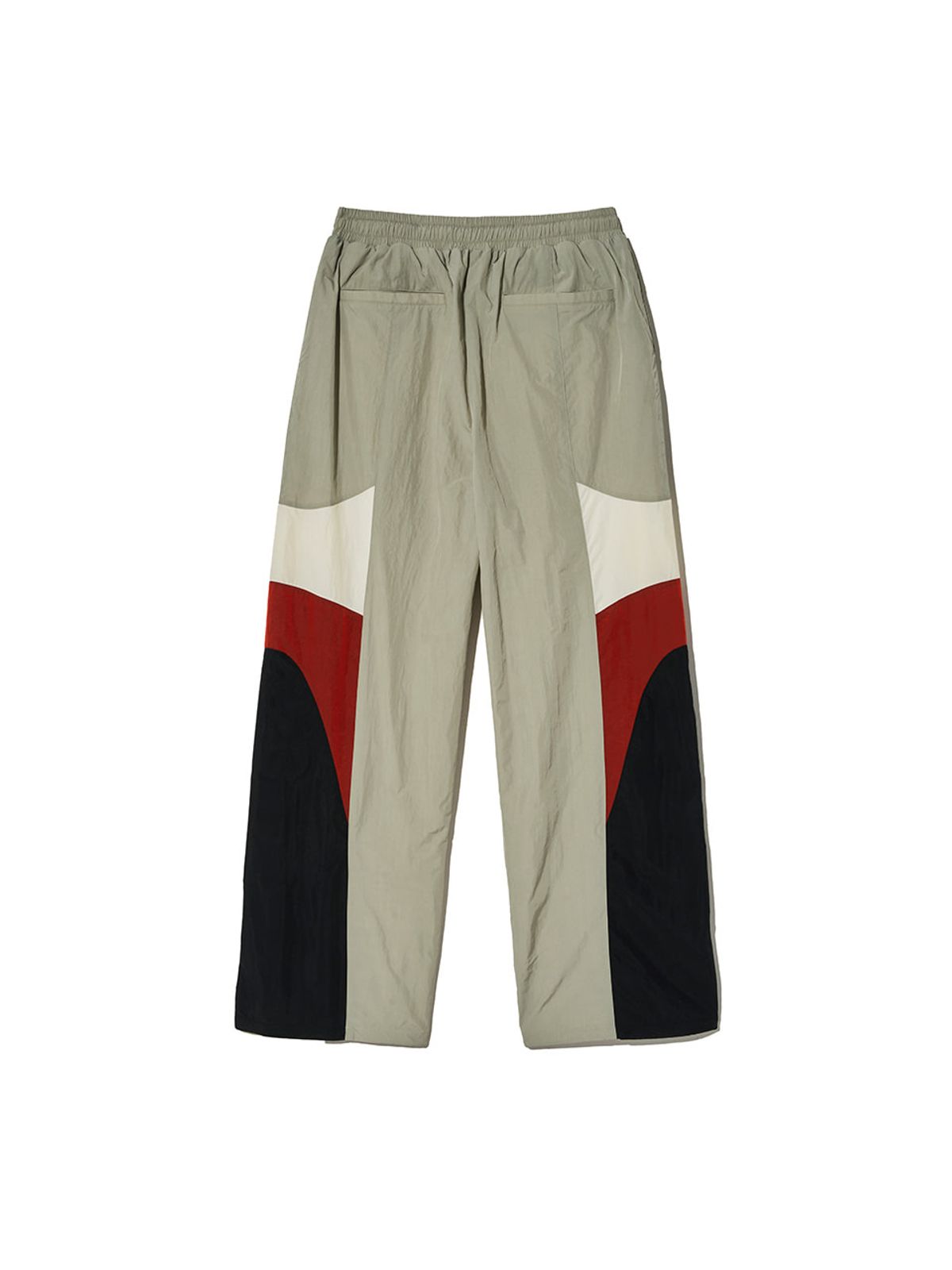 기준(KIJUN) Paneled Jogger Pants Khaki Beige