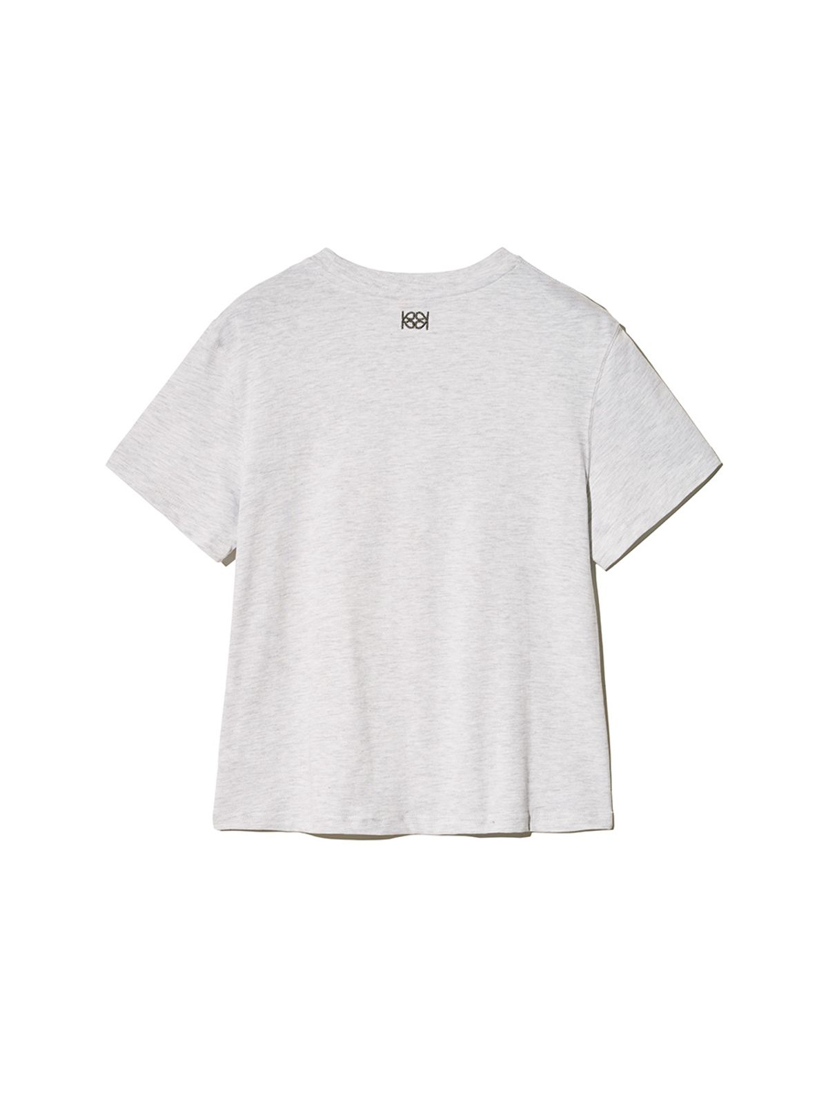 기준(KIJUN) MYSTERY T-Shirt Melange Grey