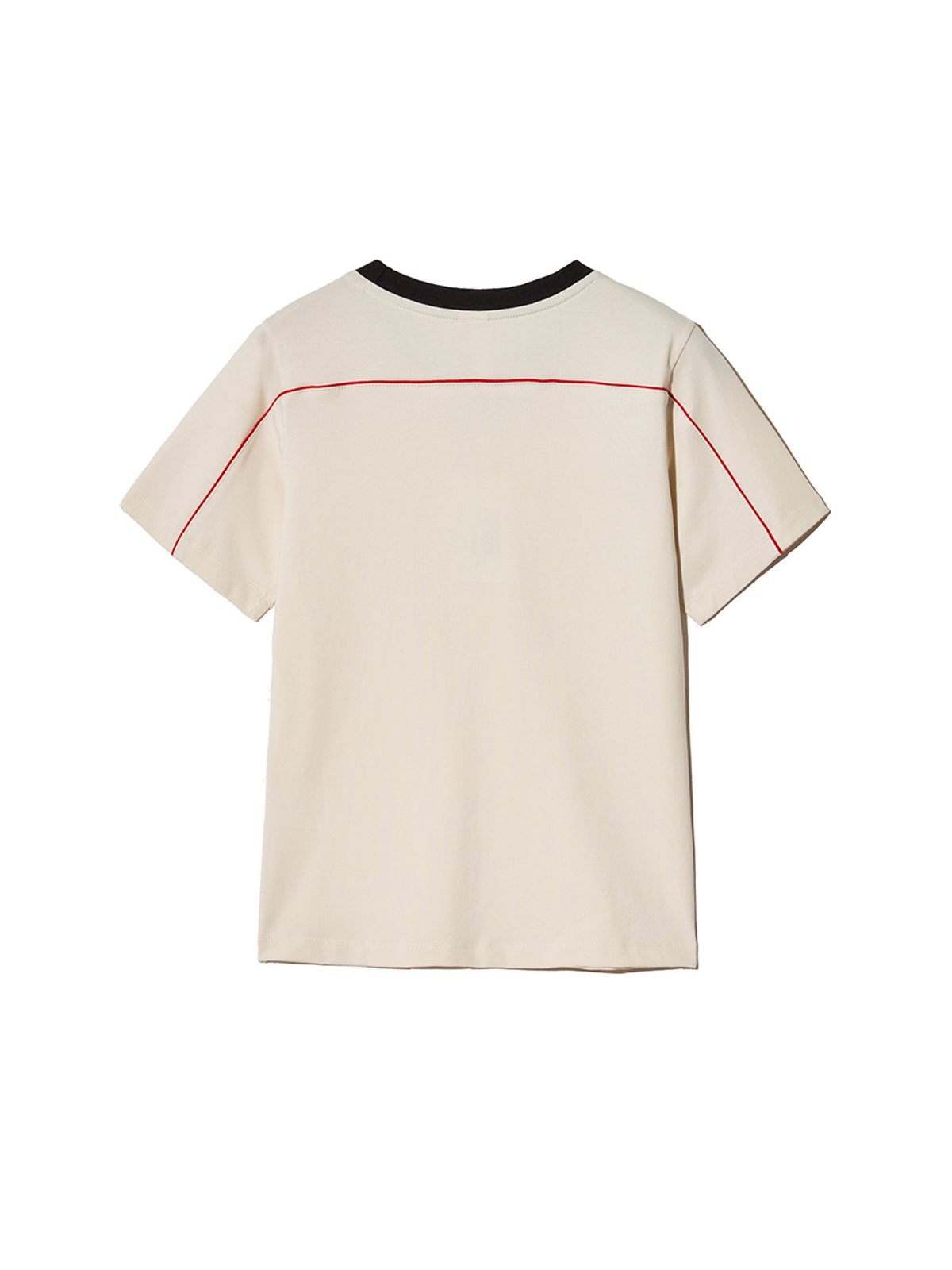 기준(KIJUN) Cycle Half Sleeve Top Light Beige