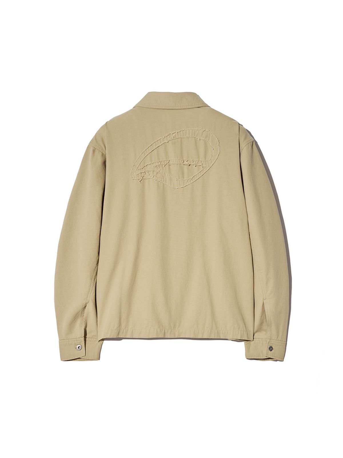 기준(KIJUN) Orbit Patch Jacket Beige