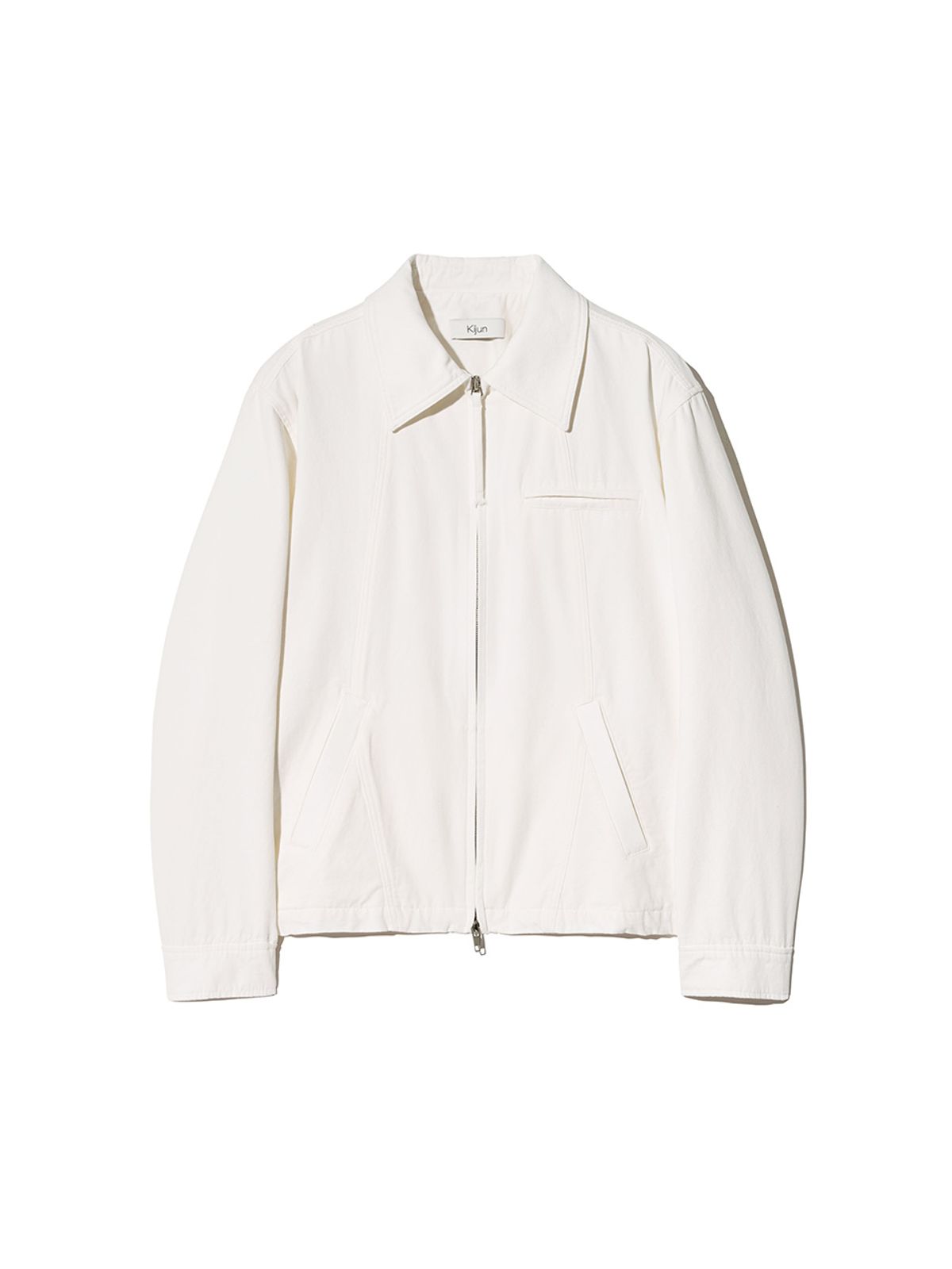 기준(KIJUN) Orbit Patch Jacket Off-White