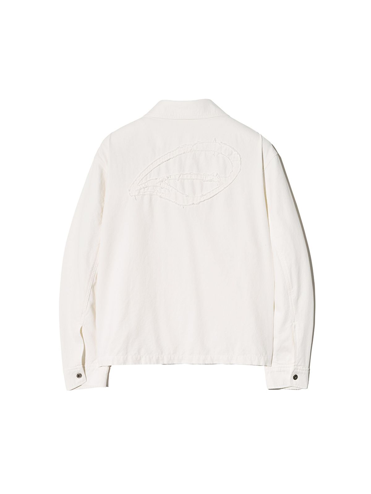 기준(KIJUN) Orbit Patch Jacket Off-White