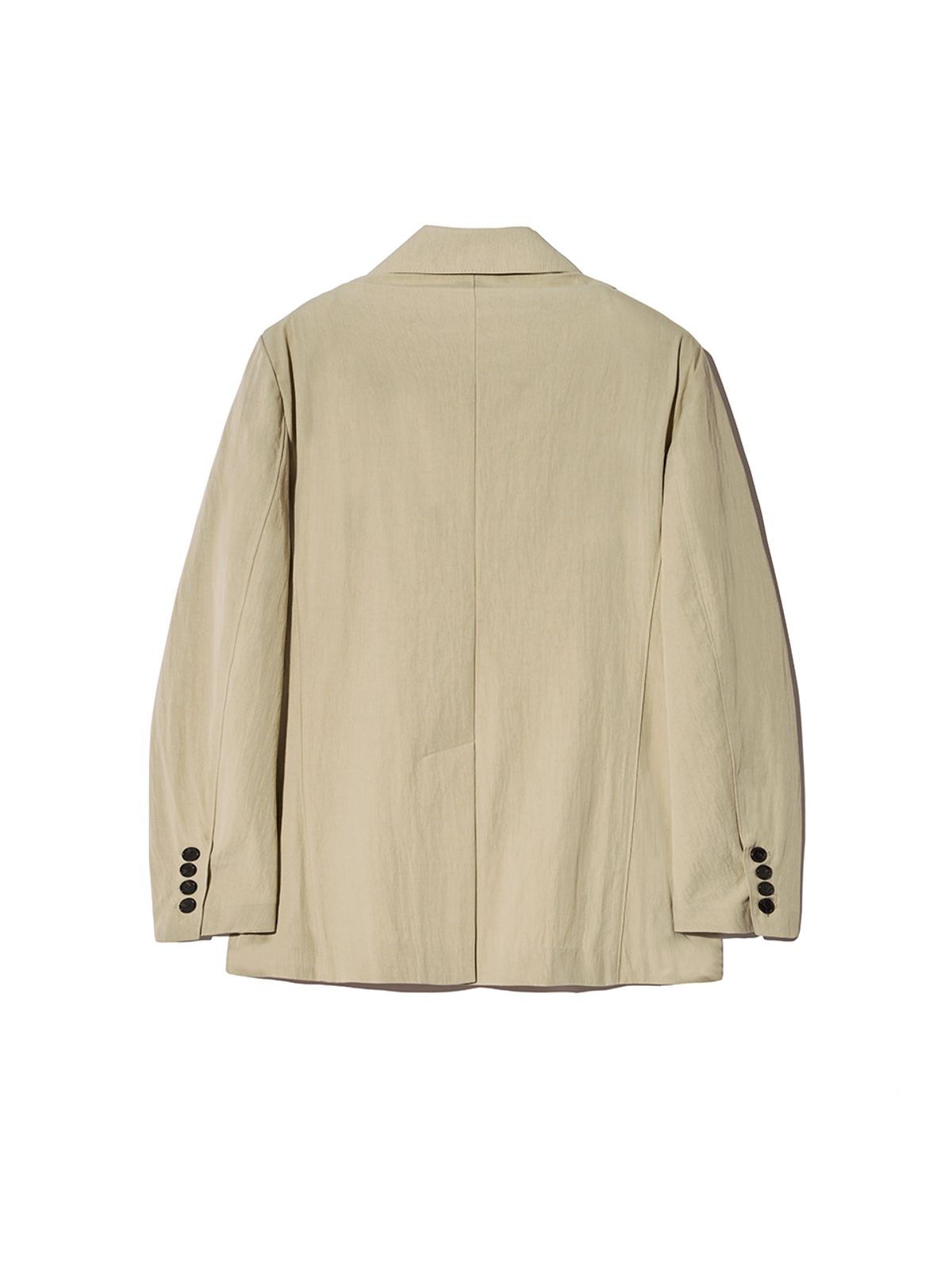 기준(KIJUN) Shirring Pocket Blazer Beige