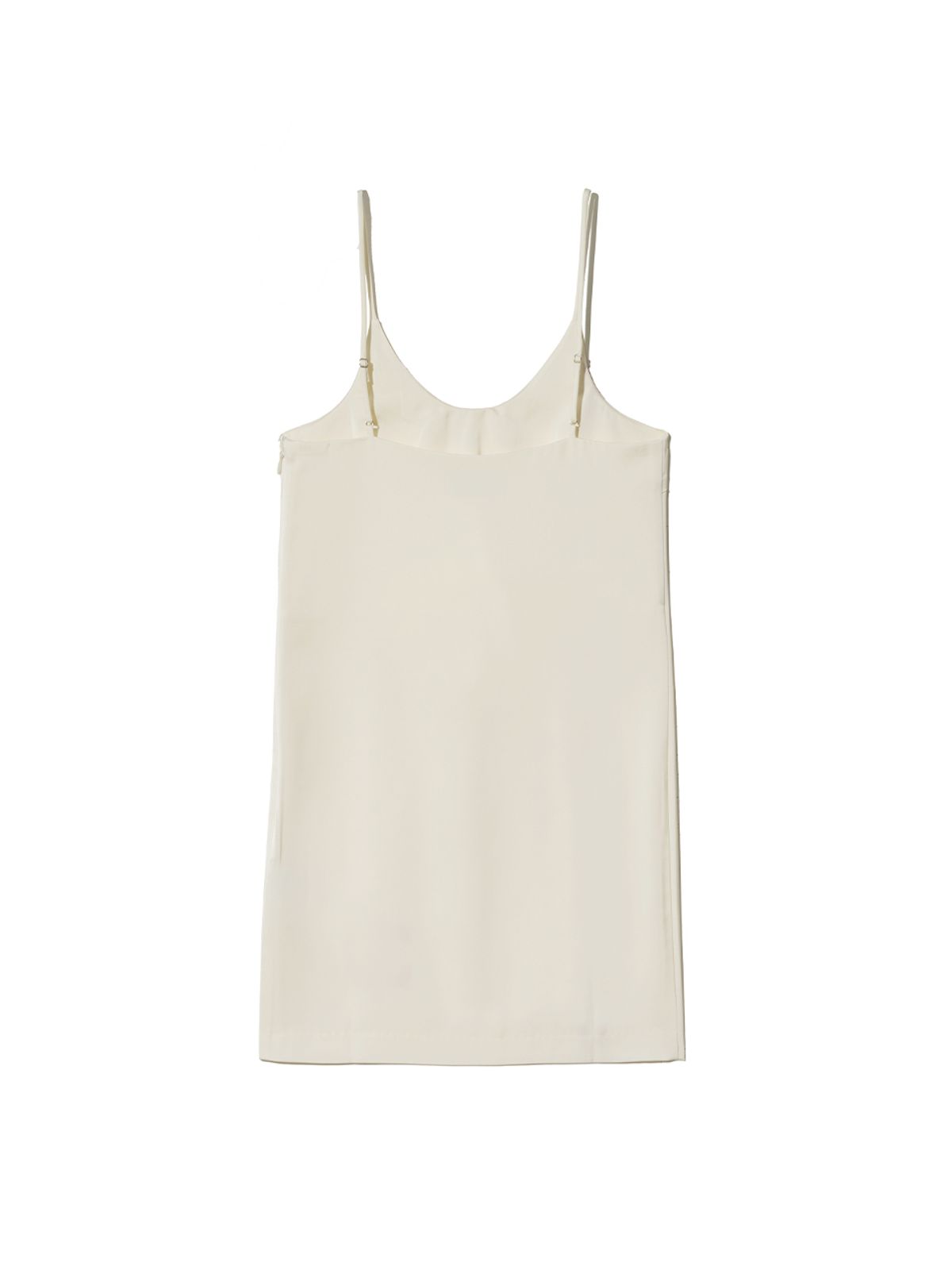 기준(KIJUN) Line Satin Mini Dress Ivory