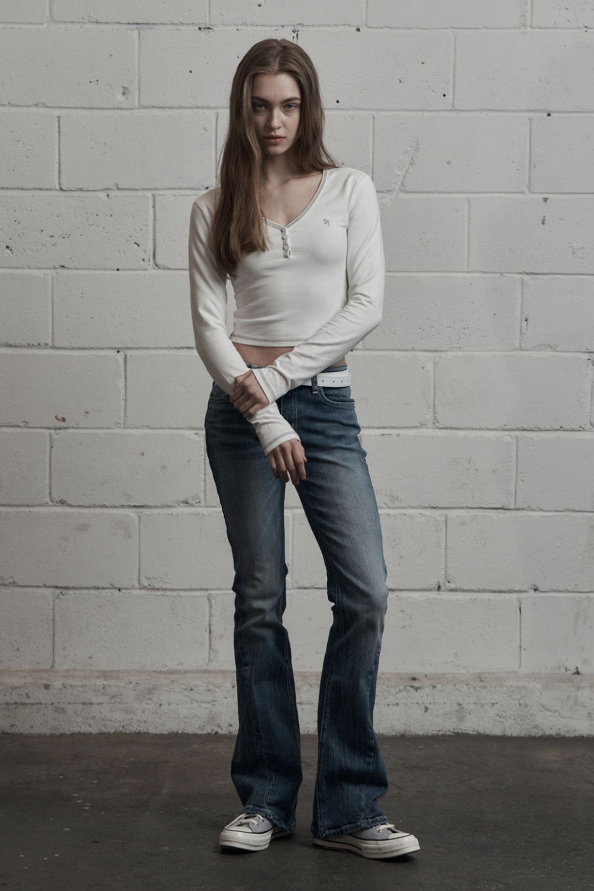 **SYNERJYN - Wrinkle Cat Washing Denim Pants LightBlue (AHYEON Wear)** (lightstick, fanlight) — authentic K-POP merch sold by BYIT KPOP, fast worldwide shipping  - 100% authentic KPOP Goods by **BYIT KPOP** (Lightstick, Album, Keyring, Photo Card, MD, Figure etc KPOP Merch) - Worldwide shipping, Safe and Fast delivery guaranteed (официальный лайтстик, фанлайт, кей-поп мерч) — authentic K-POP goods (официальный мерч) sold by BYIT KPOP, worldwide shipping (доставка по всему миру)