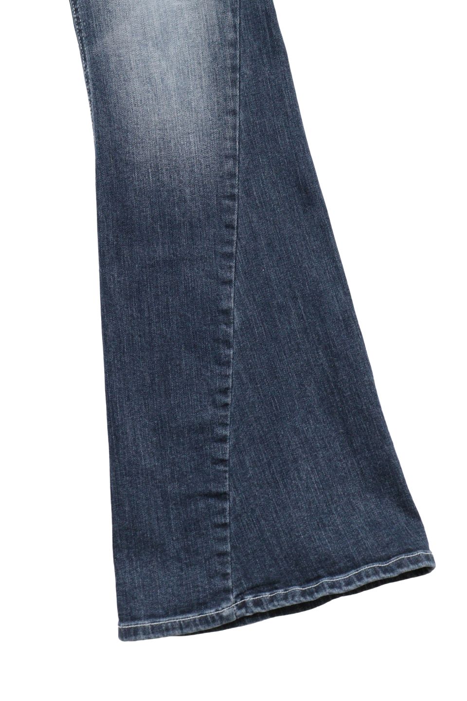 MUSINSA公式 | SYNERJYN BRUSH CAT WASHING DENIM PANTS BLUE