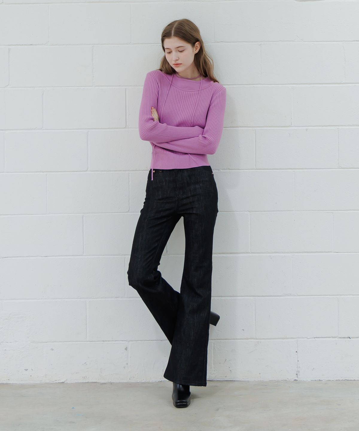 판도라핏(PANDORAFIT) [BOOTSCUT] Fancy Liner Jeans