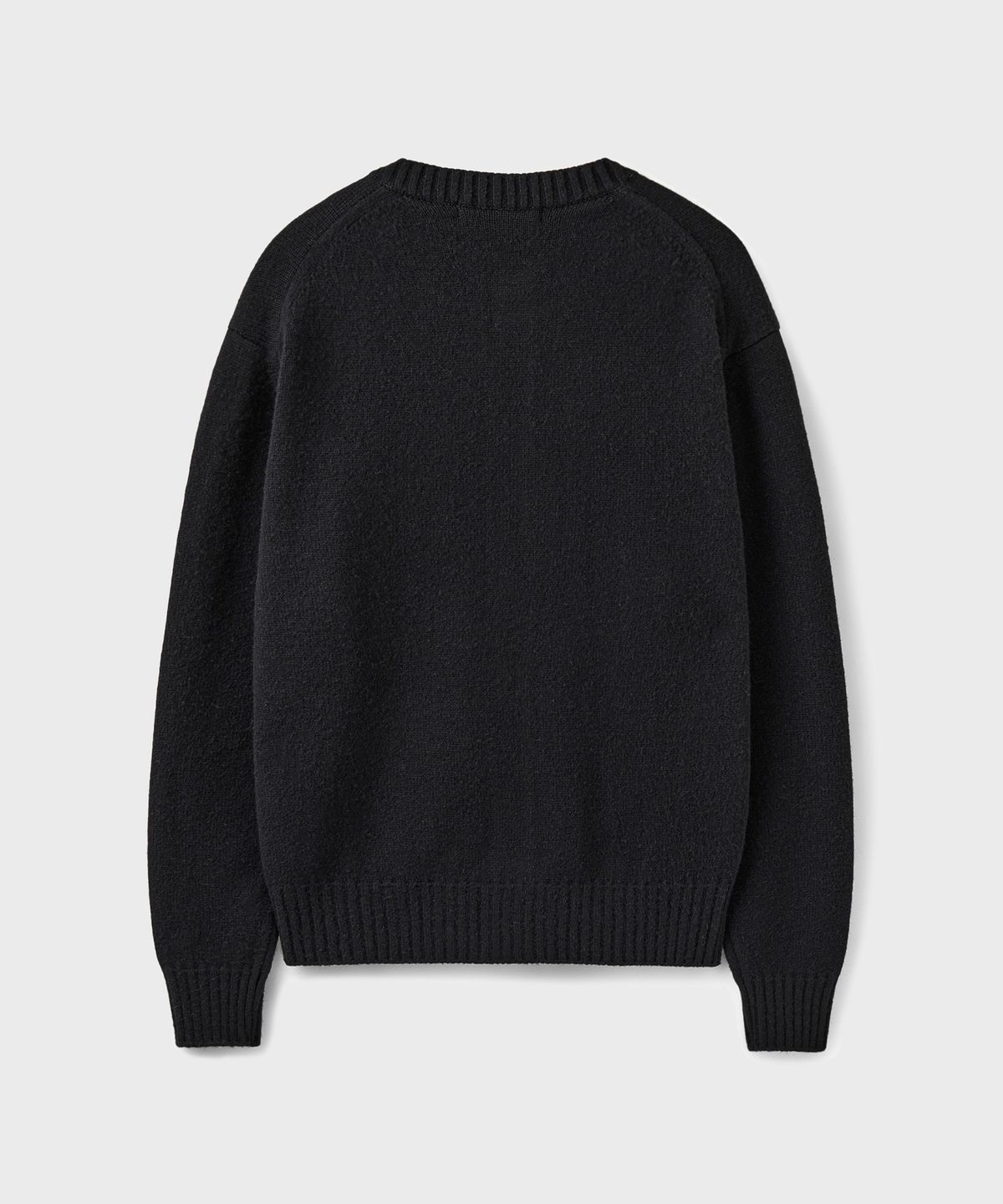 브랜디드(BRANDED) BRUSHED ALPACA CARDIGAN [BLACK]