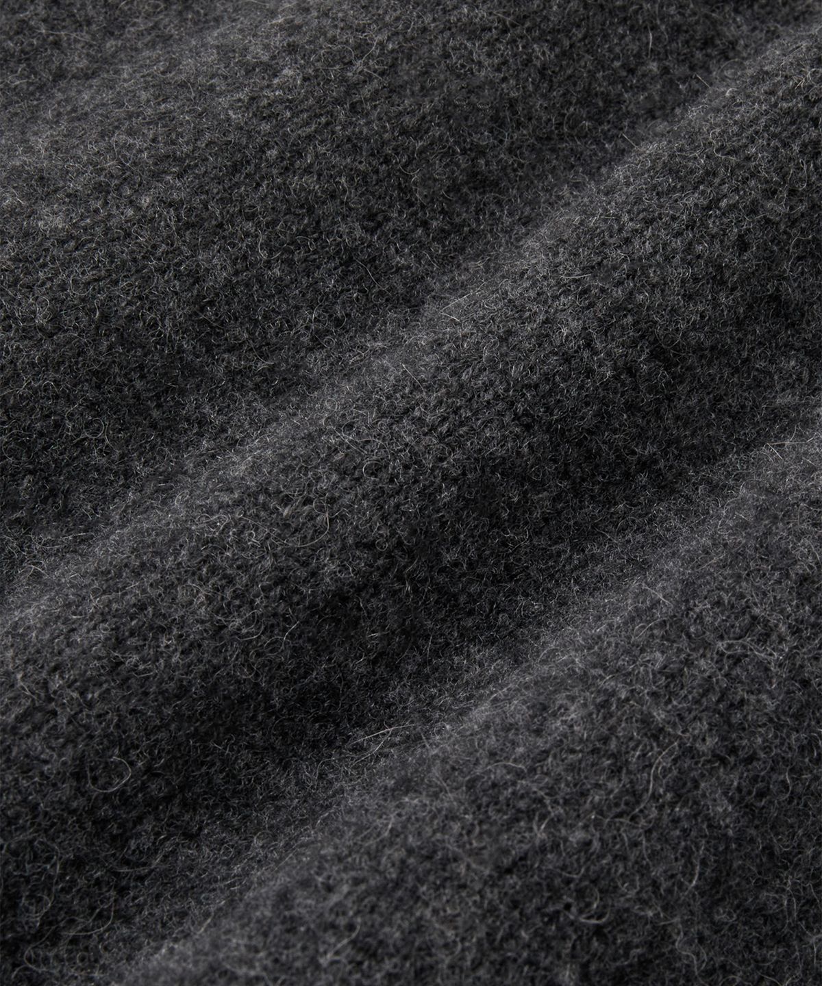 브랜디드(BRANDED) BRUSHED ALPACA CARDIGAN [CHARCOAL]