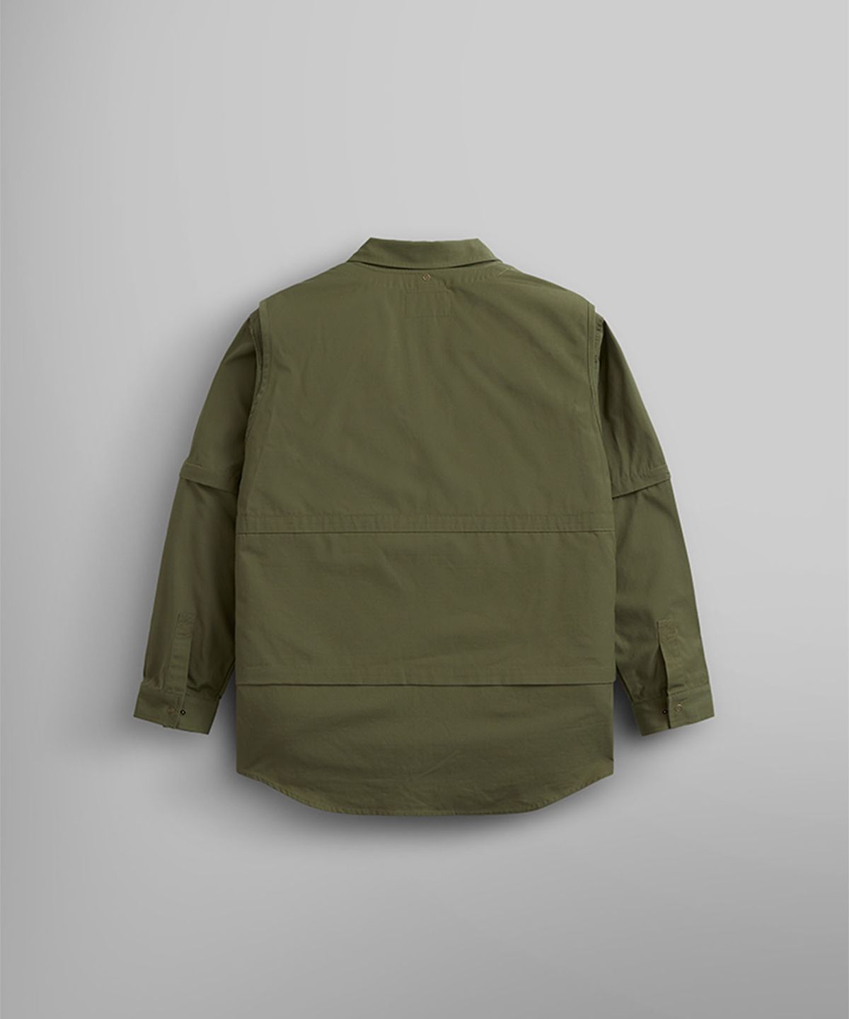 알파 인더스트리(ALPHA INDUSTRIES) C-1 모드 셔츠 자켓 OG-107 그린