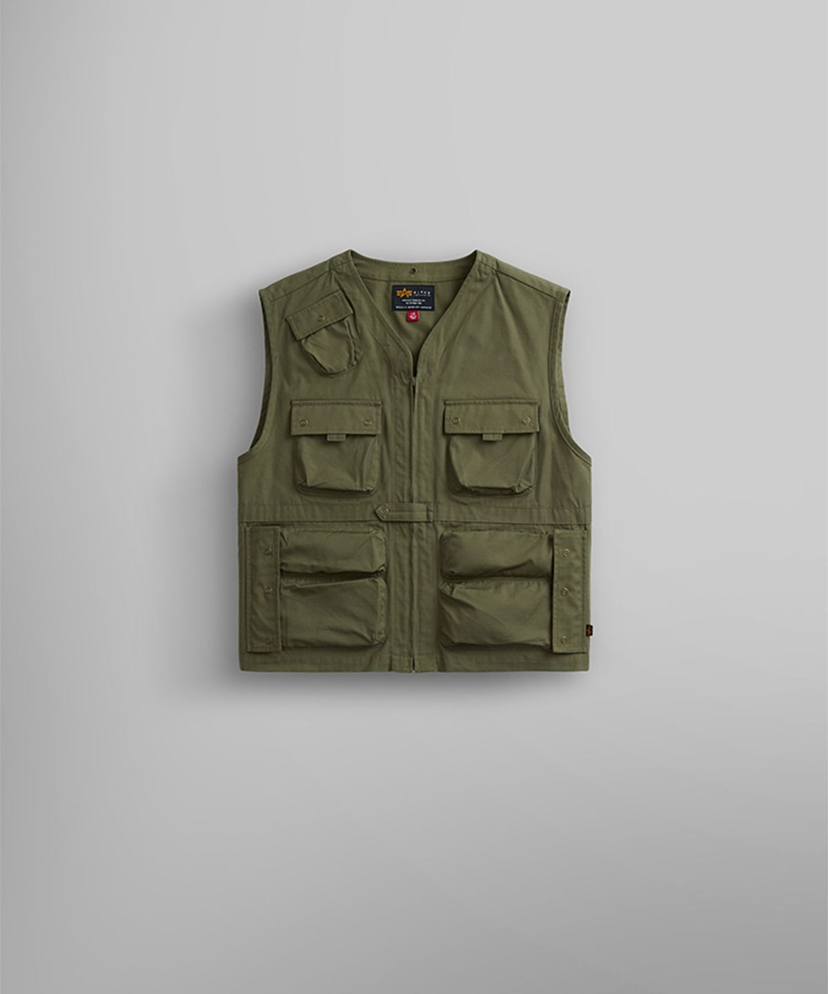 알파 인더스트리(ALPHA INDUSTRIES) C-1 모드 셔츠 자켓 OG-107 그린