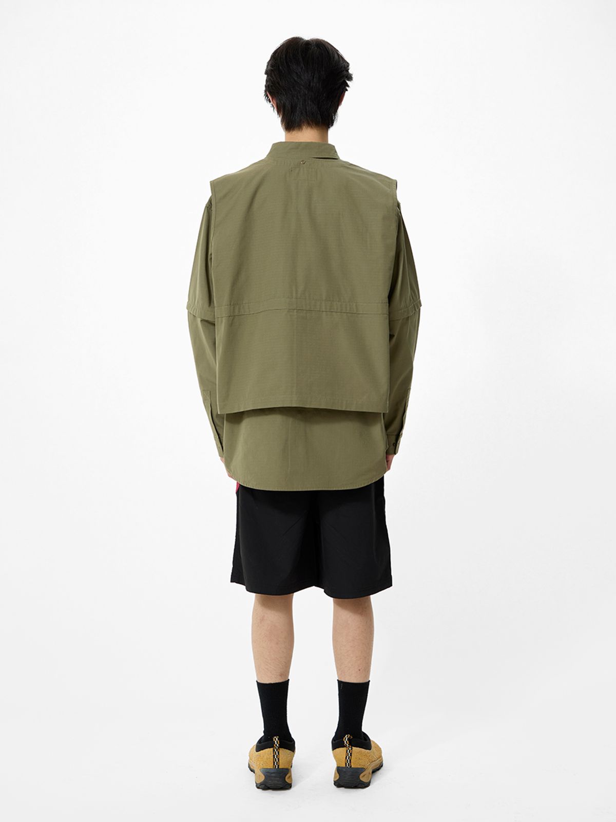 알파 인더스트리(ALPHA INDUSTRIES) C-1 모드 셔츠 자켓 OG-107 그린