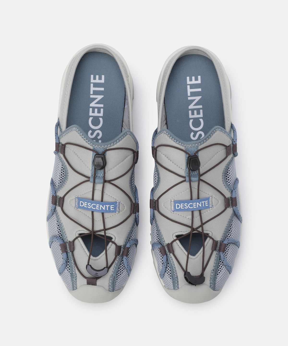 데상트(DESCENTE) 어반 T450 뮬 V2 어반 그레이(SQ123LSD36)
