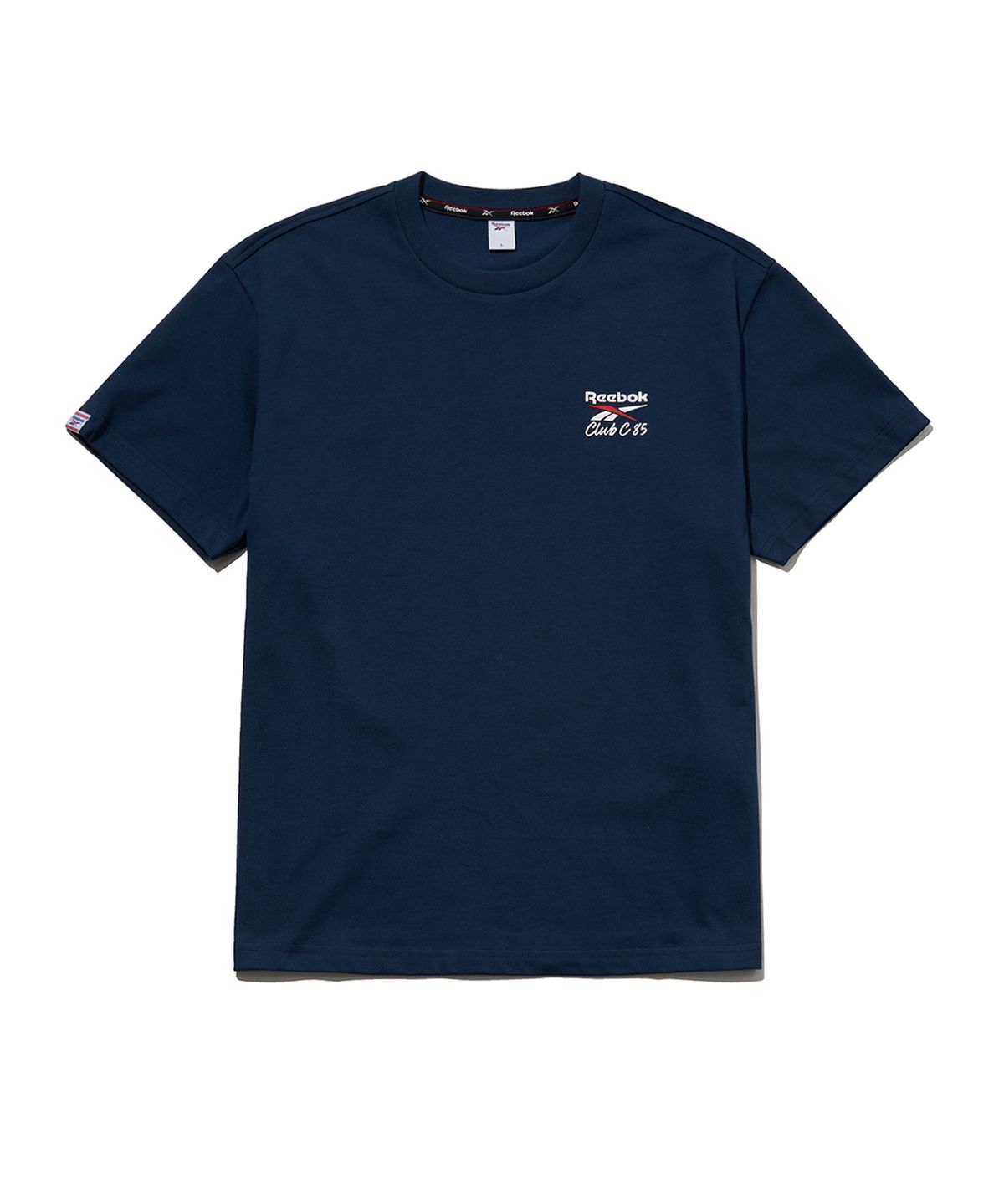리복(REEBOK) 클럽C 40주년 그래픽 티셔츠 - 네이비
