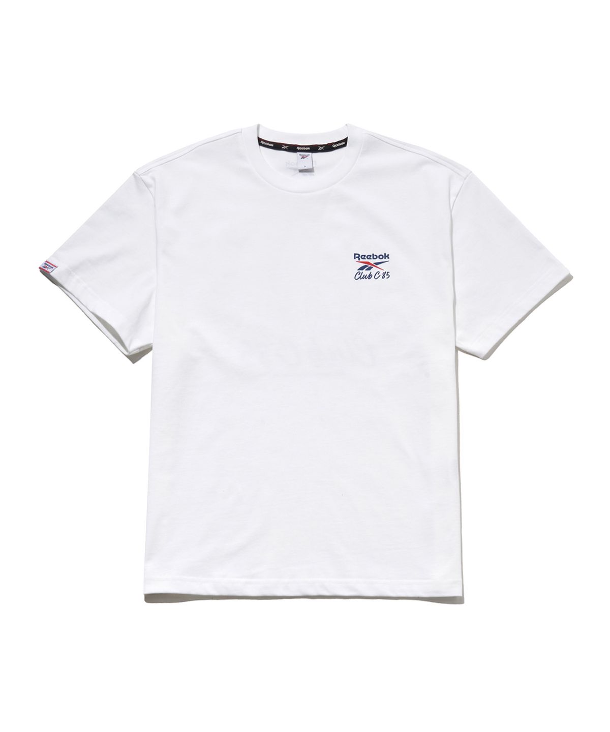리복(REEBOK) 클럽C 40주년 그래픽 티셔츠 - 화이트