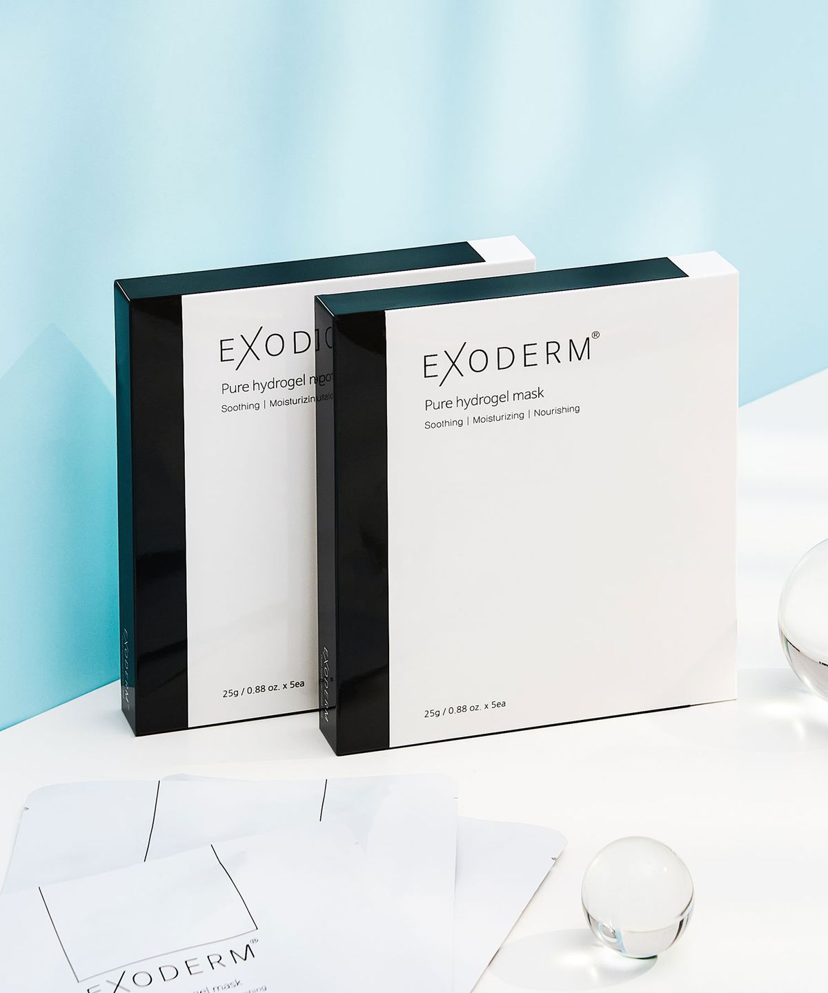 엑소덤(EXODERM) 퓨어 하이드로겔 마스크 5매입 +( 2매 추가 증정 )