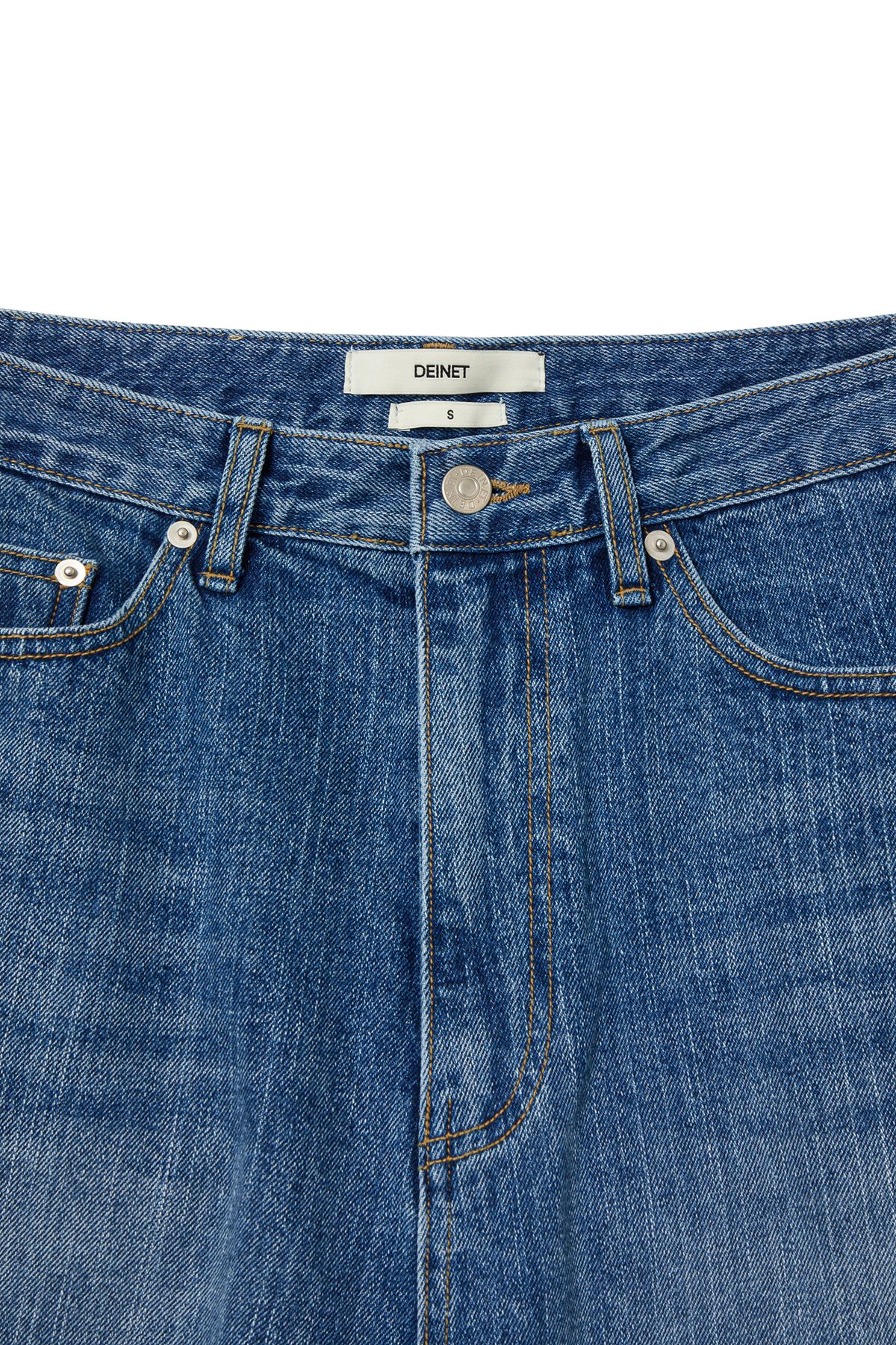다이닛(DEINET) BALLOON FIT DENIM JEANS IN INDIGO