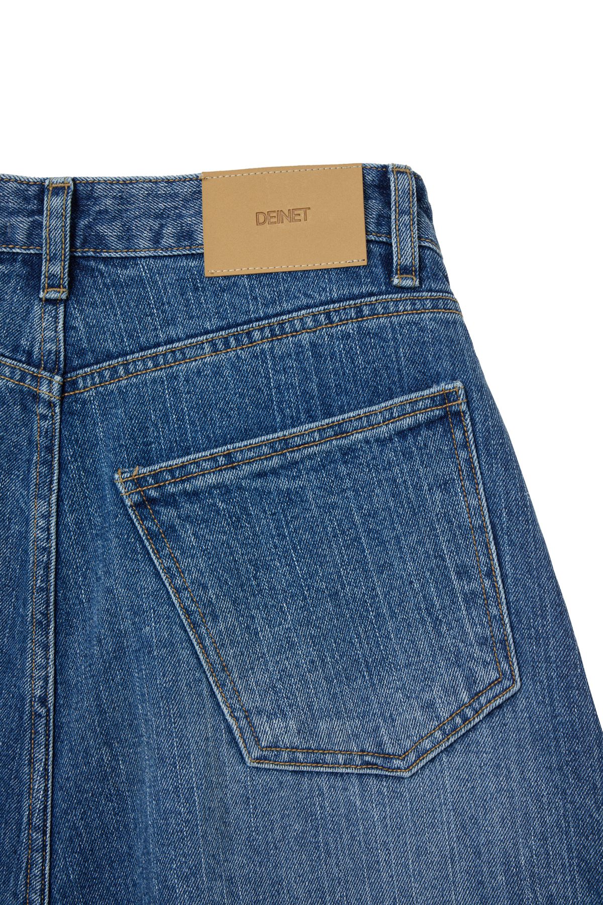다이닛(DEINET) BALLOON FIT DENIM JEANS IN INDIGO