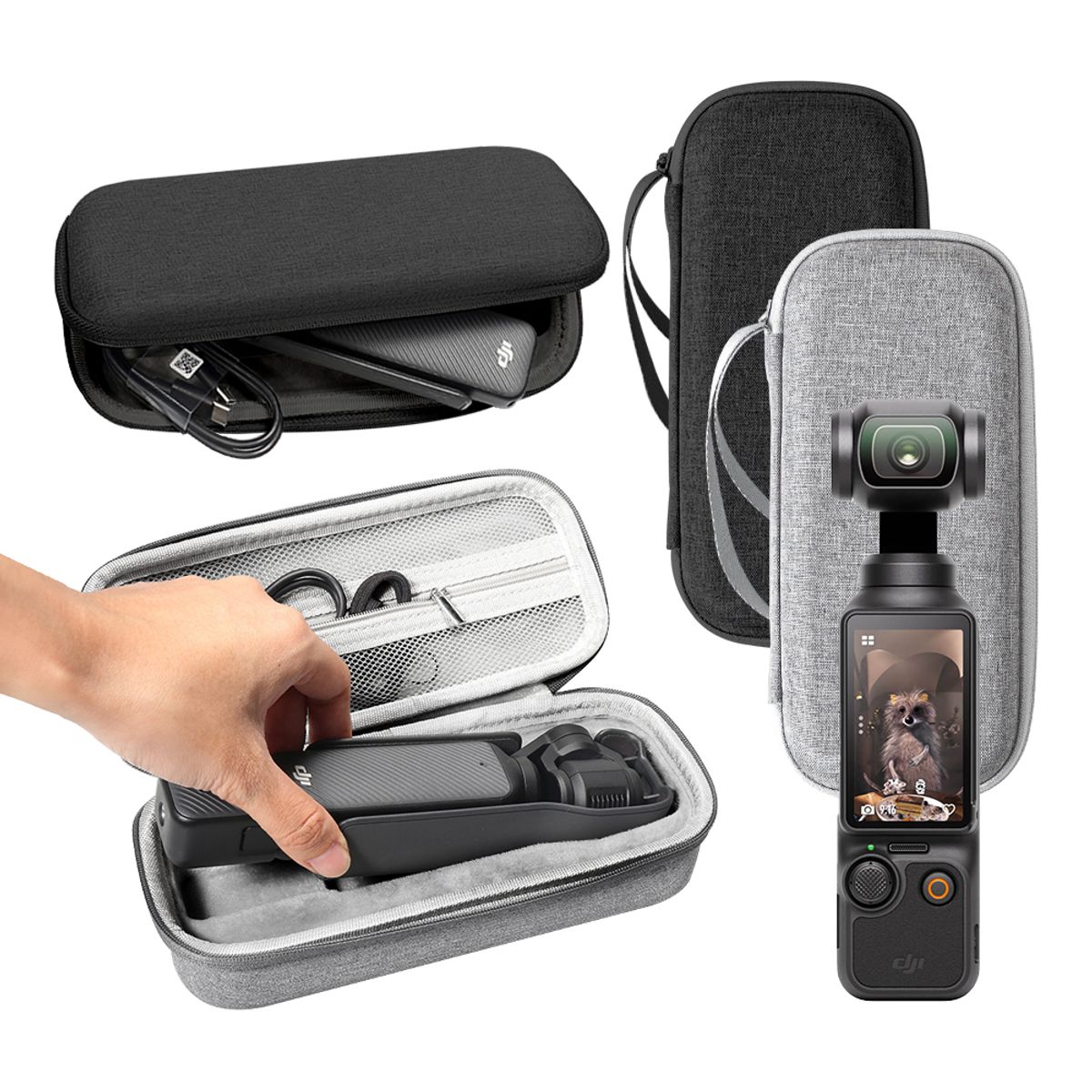 벤토사(VENTOSA) DJI 오즈모 포켓3 전용 파우치 케이스