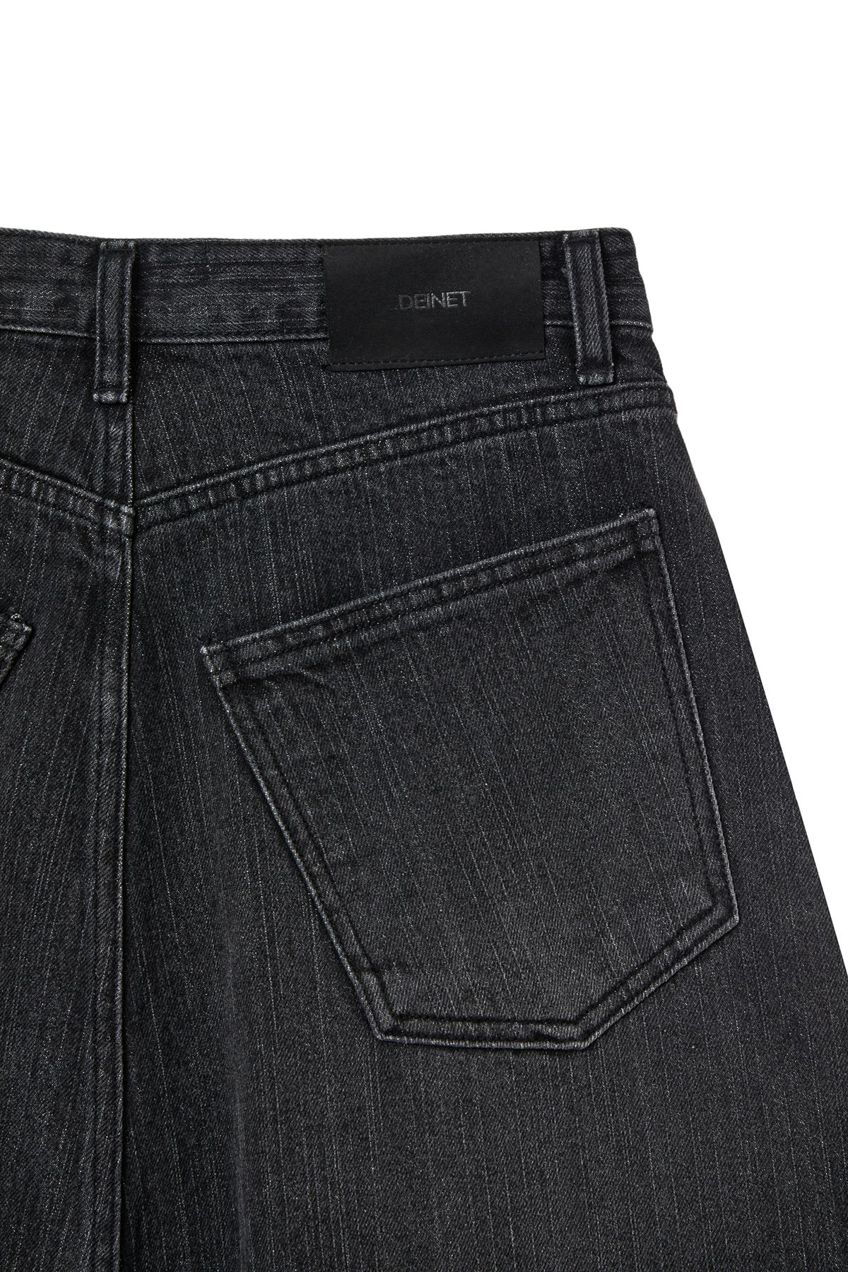 다이닛(DEINET) BALLOON FIT DENIM JEANS IN BLACK