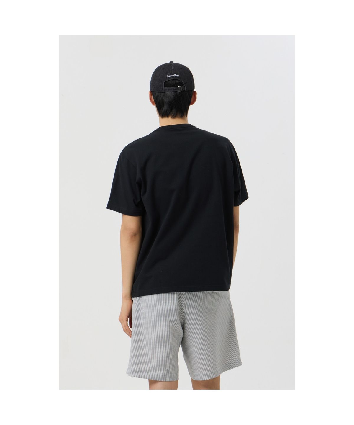 골든베어(GOLDEN BEAR) Victory Bear 1/2 Sleeves T-shirt_G4TAM25511BKX