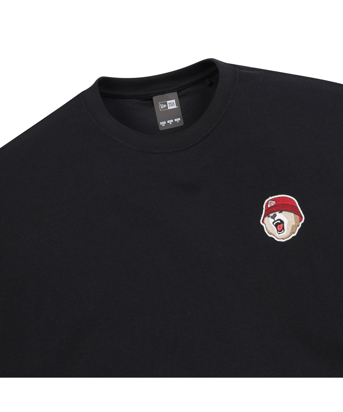 골든베어(GOLDEN BEAR) Victory Bear 1/2 Sleeves T-shirt_G4TAM25511BKX
