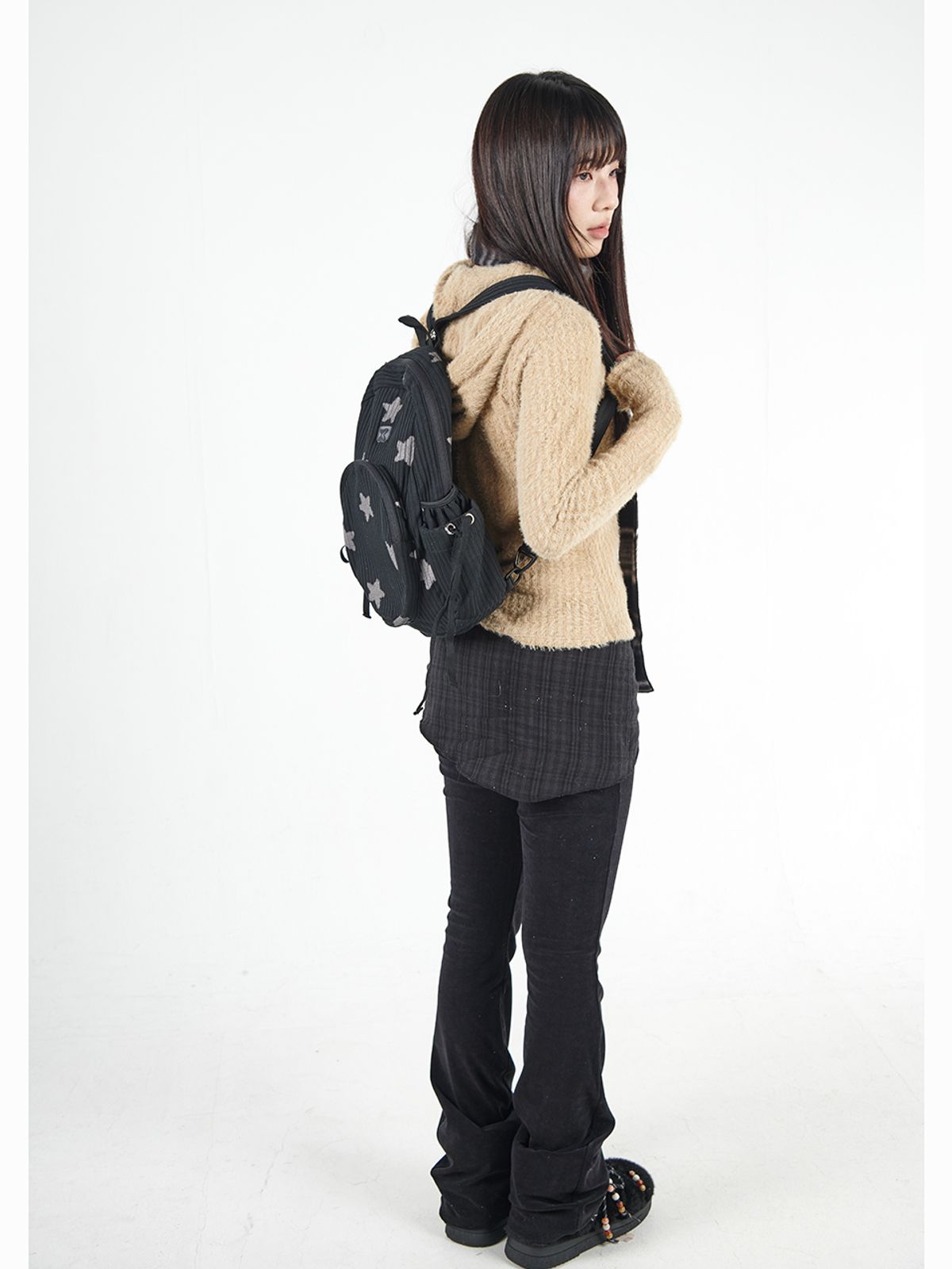 무음(MUWM) 네스트 슬링 백팩 Nest Sling Backpack (Black Star)