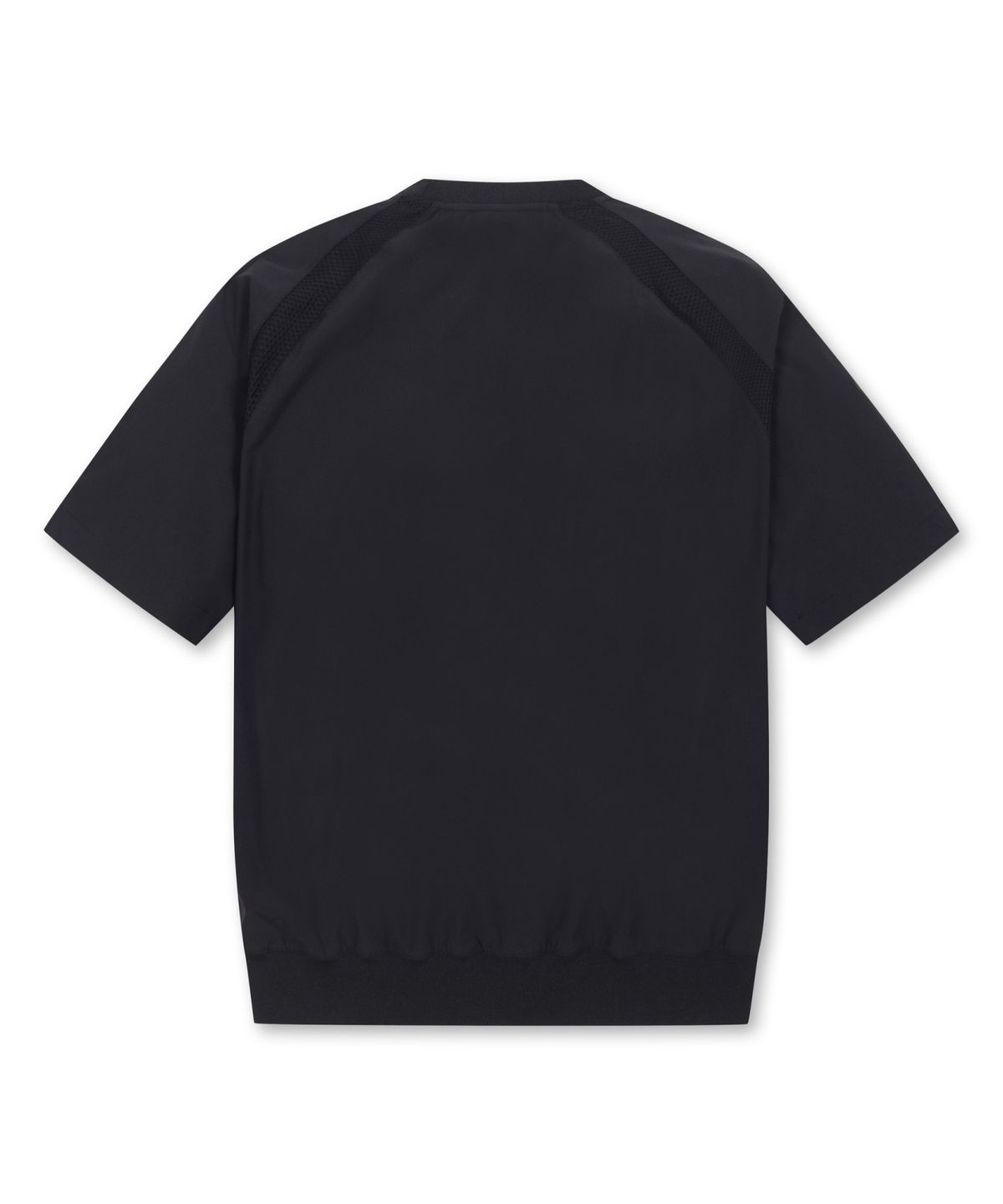 골든베어(GOLDEN BEAR) Stretchable Nylon Crewneck Sweatshirt_G4TAM25221BKX