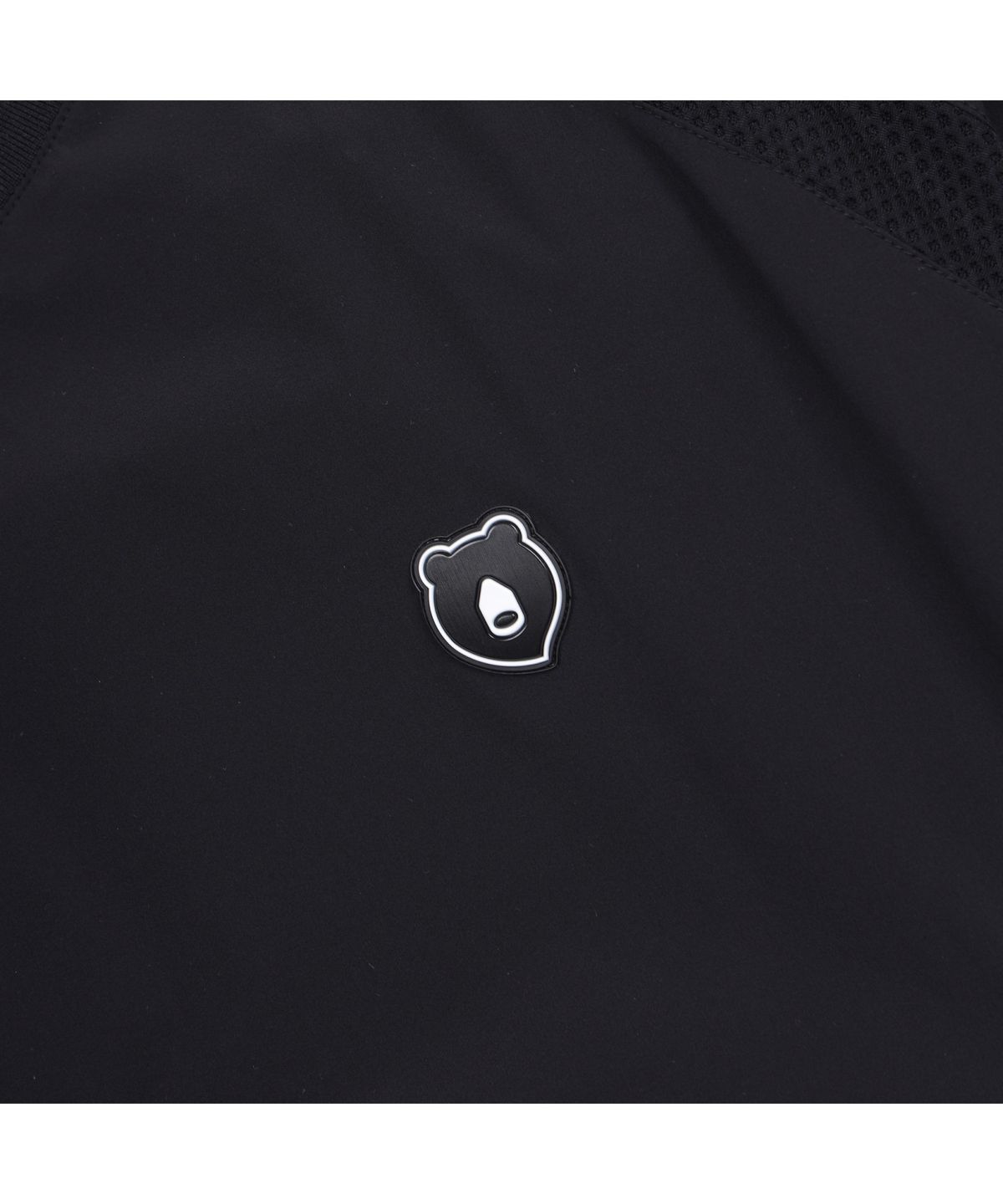 골든베어(GOLDEN BEAR) Stretchable Nylon Crewneck Sweatshirt_G4TAM25221BKX