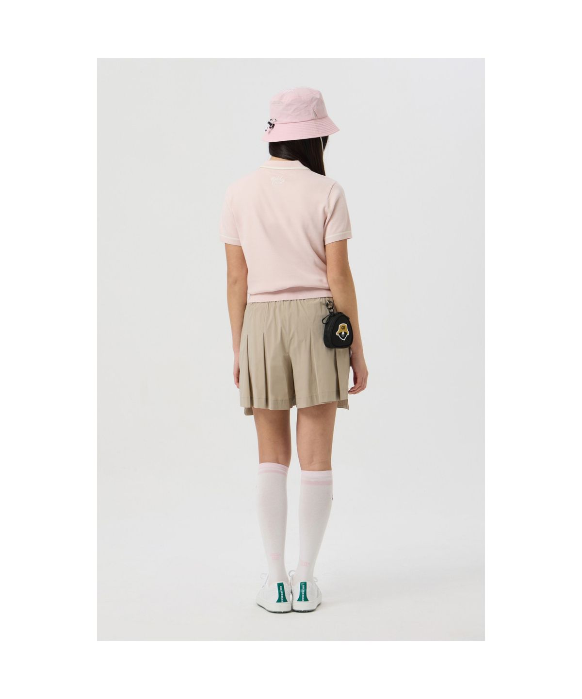 골든베어(GOLDEN BEAR) (WOMEN) Out-Pocket Shorts_G5PAM25241BEX