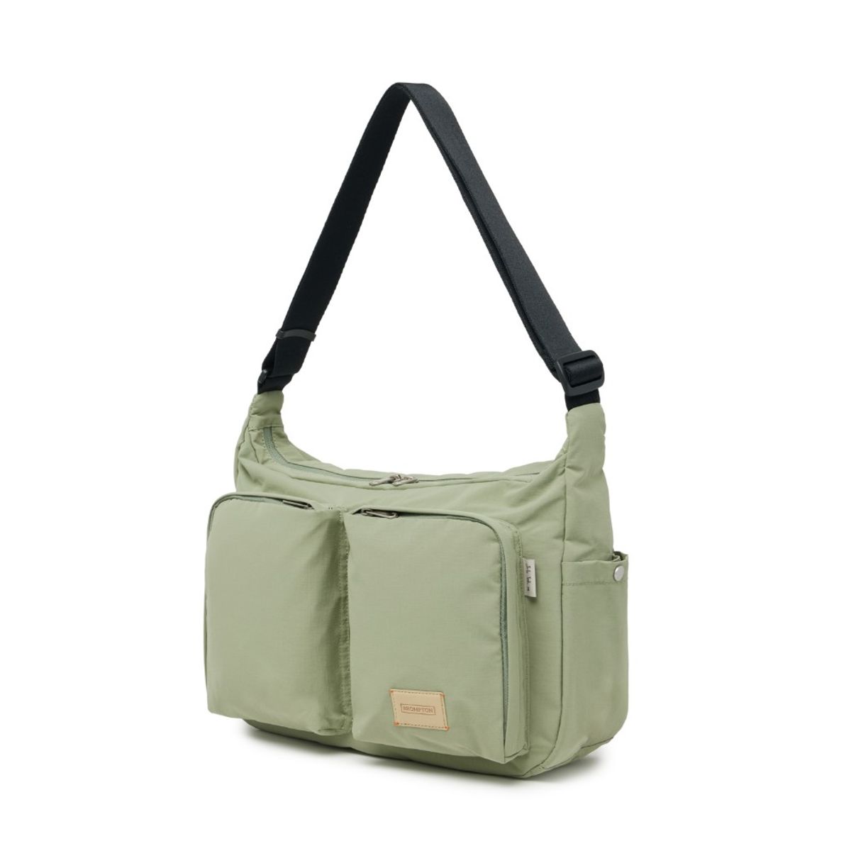 브롬톤 런던(BROMPTON LONDON) TASLAN RIPSTOP HOBO BAG - LIGHT KHAKI (P255ACR402)