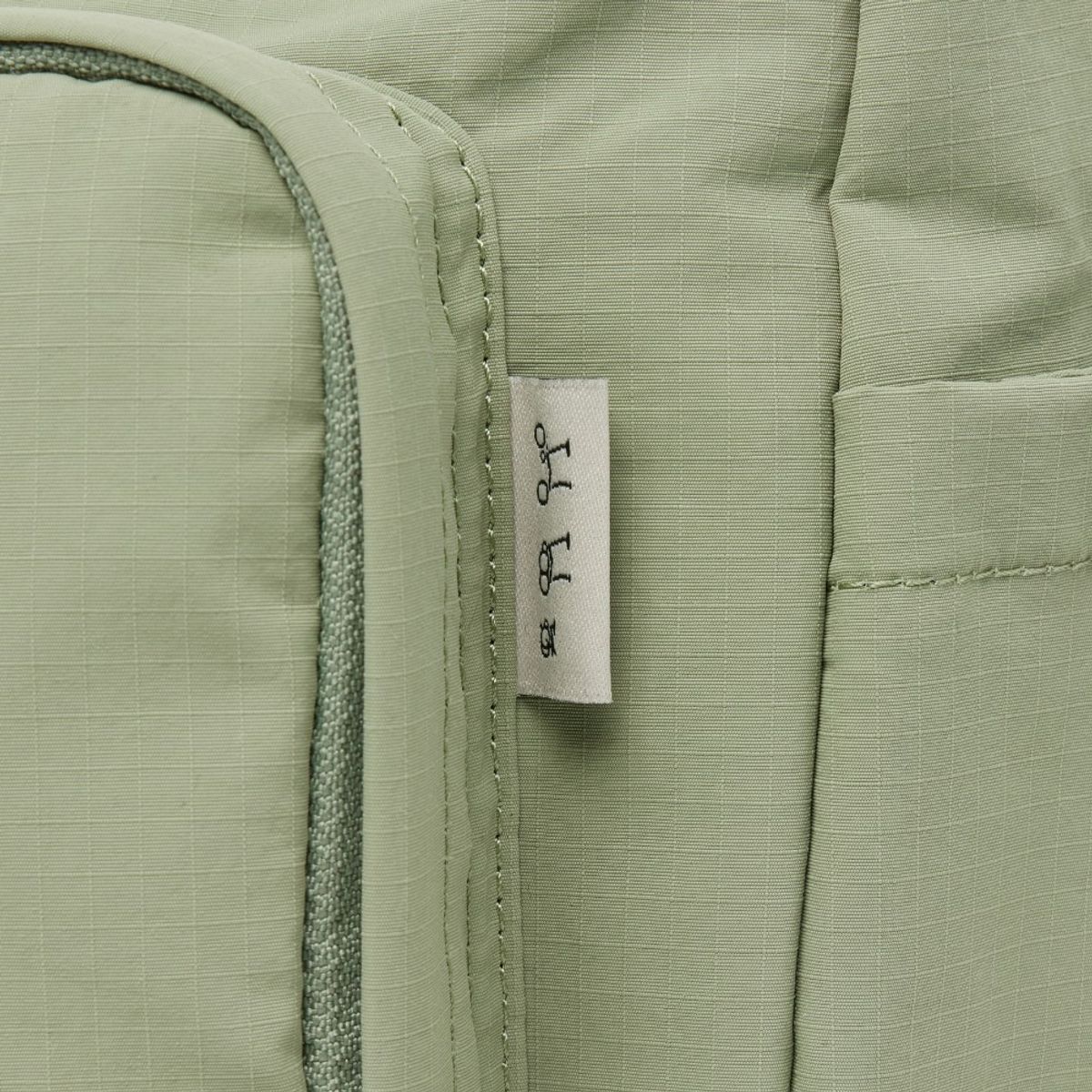 브롬톤 런던(BROMPTON LONDON) TASLAN RIPSTOP HOBO BAG - LIGHT KHAKI (P255ACR402)