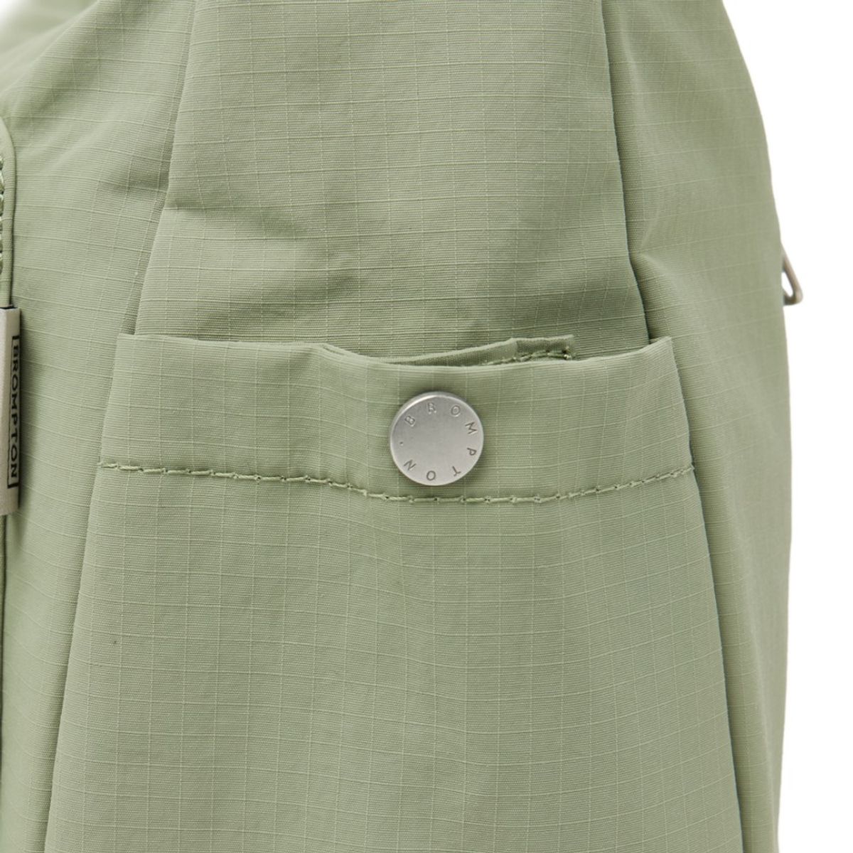브롬톤 런던(BROMPTON LONDON) TASLAN RIPSTOP HOBO BAG - LIGHT KHAKI (P255ACR402)