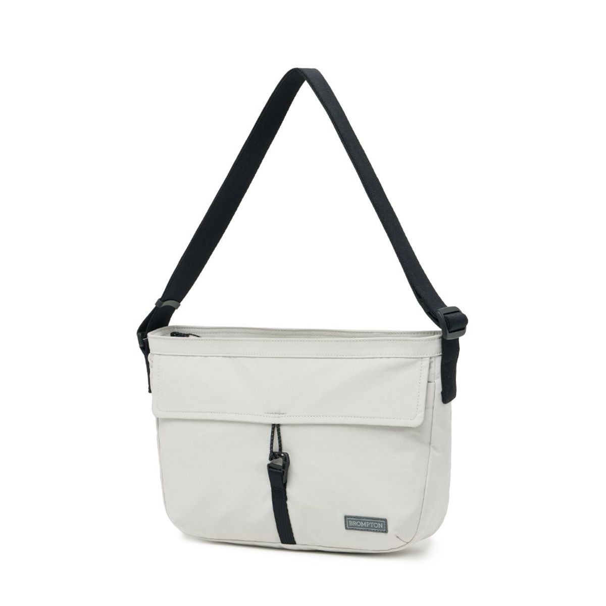 브롬톤 런던(BROMPTON LONDON) REPLECTIVE STRING CROSS BAG - L/GREY (P255ACR101)