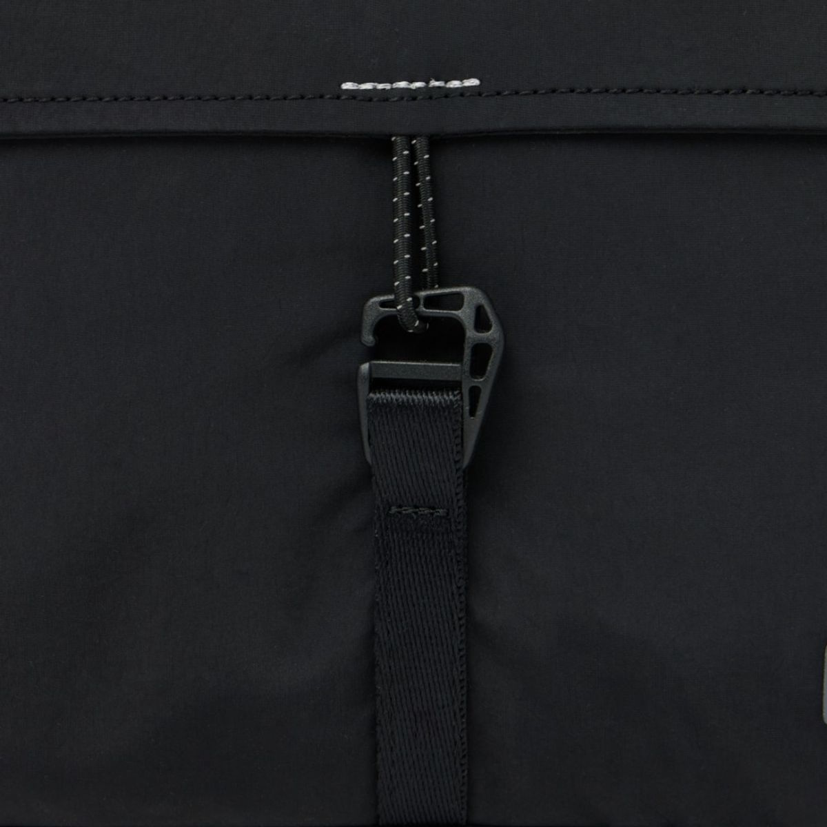 브롬톤 런던(BROMPTON LONDON) REPLECTIVE STRING CROSS BAG - BLACK (P255ACR101)
