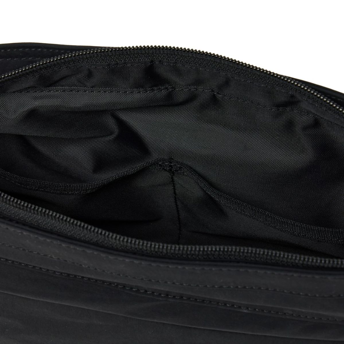 브롬톤 런던(BROMPTON LONDON) REPLECTIVE STRING CROSS BAG - BLACK (P255ACR101)