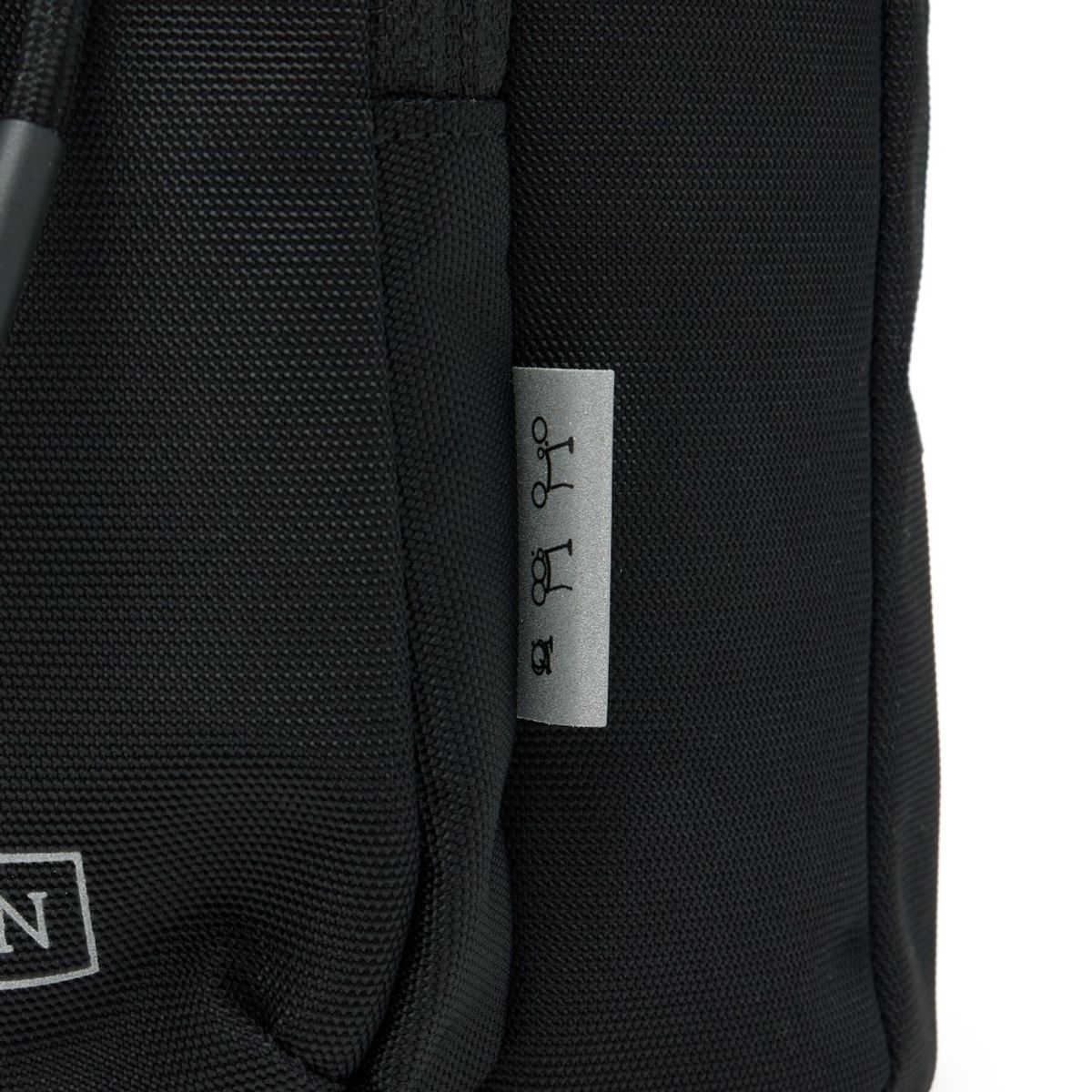 브롬톤 런던(BROMPTON LONDON) REPLECTIVE TUMBLER BAG - BLACK (P255AMB101)