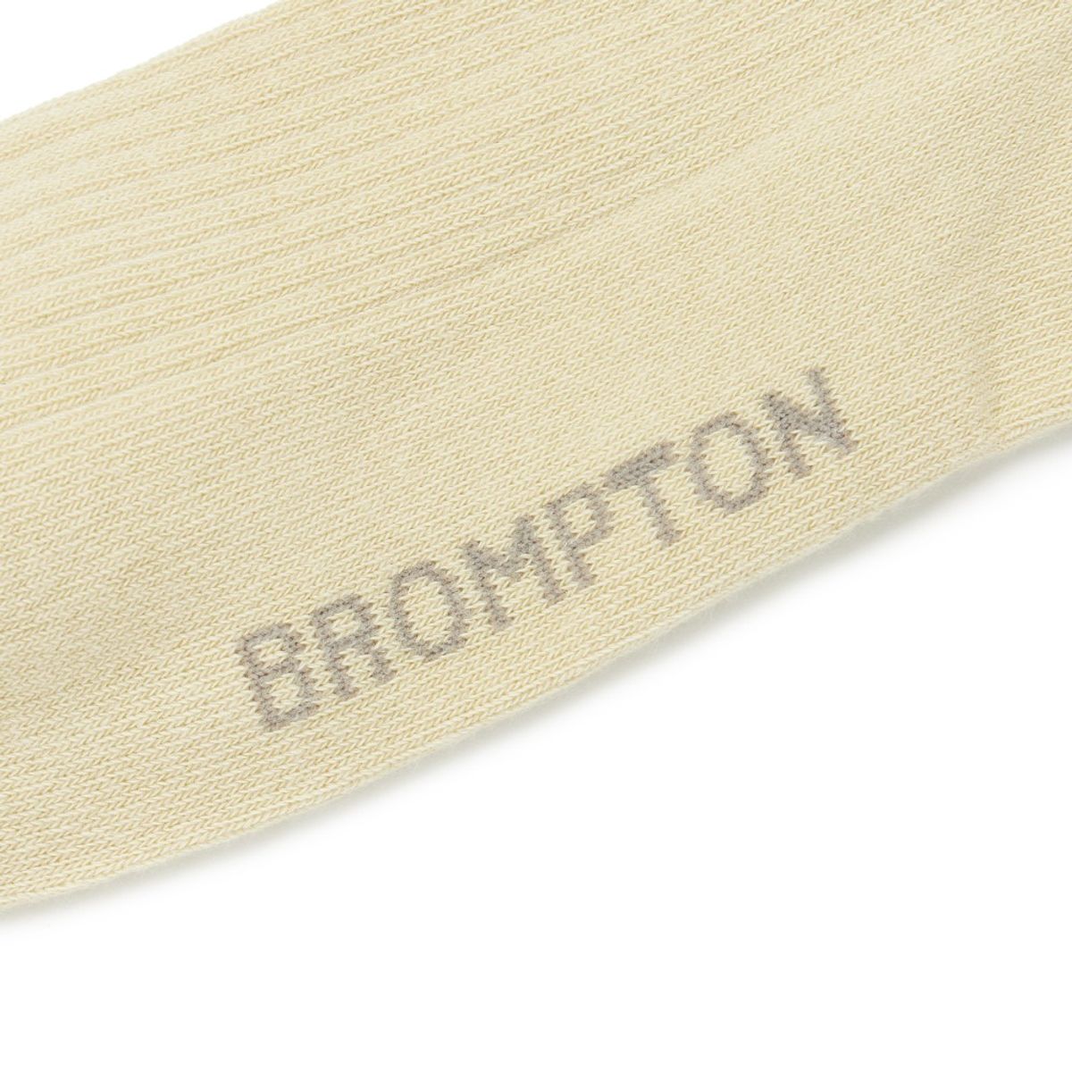 브롬톤 런던(BROMPTON LONDON) LABEL POINT LONG SOCSKS - BEIGE (P255ASO201)