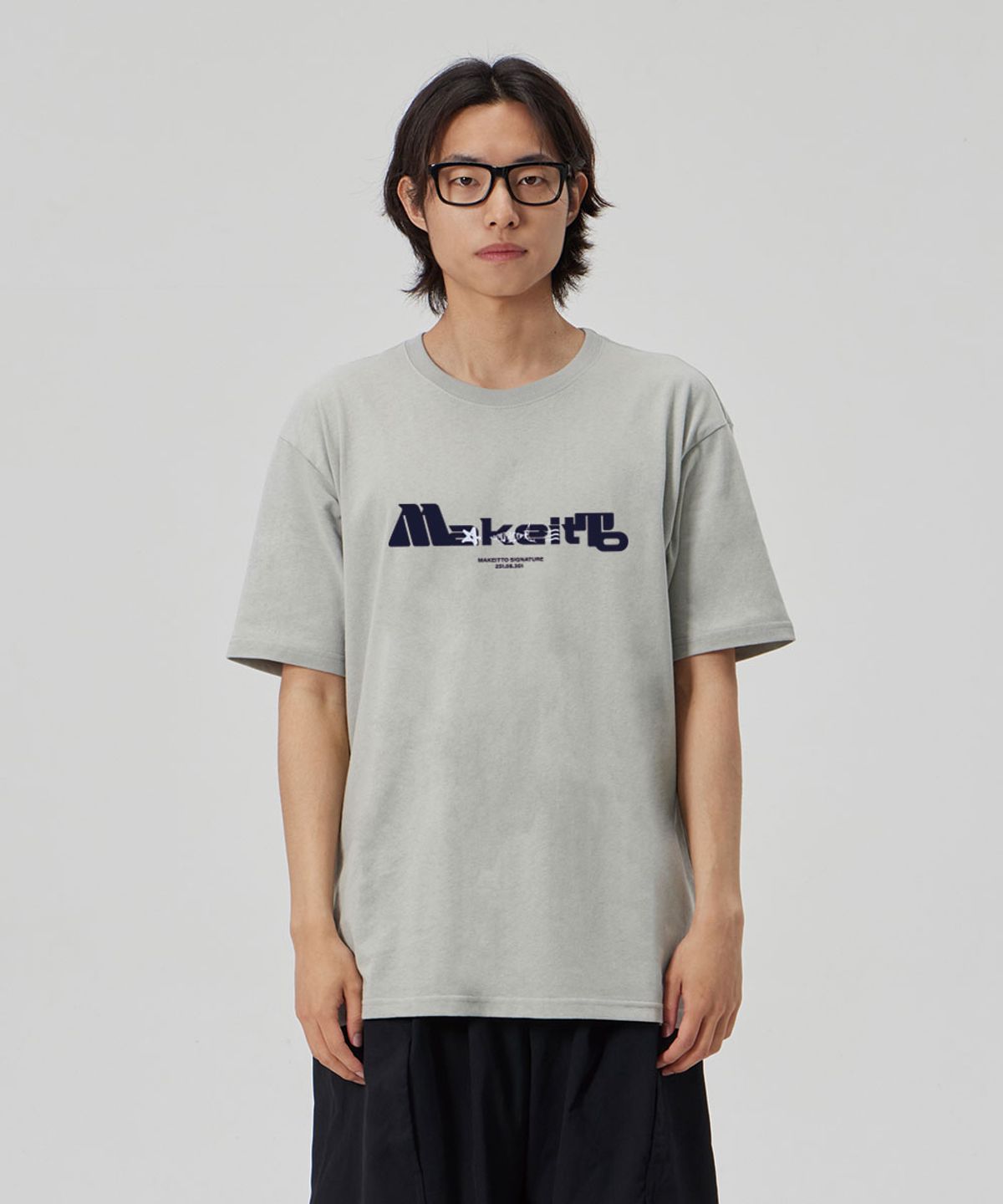 메이킷투(MAKEITTO) [BOLD LETTERING] CREW NECK TEE_MINT