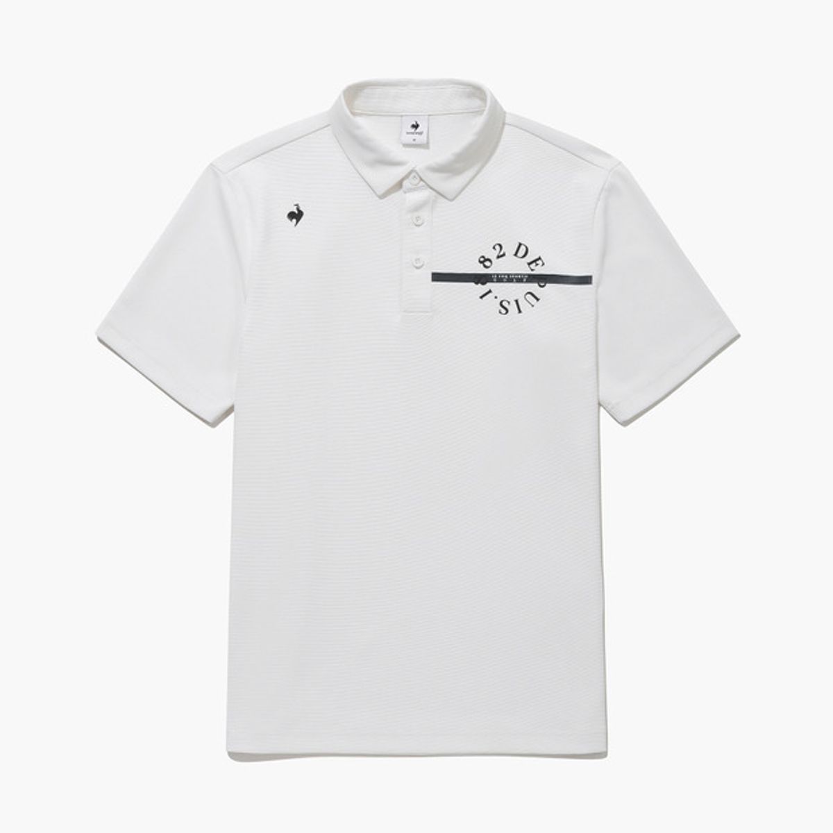 르꼬끄 골프(LECOQ GOLF) 남성 체스트 프린트 반팔 티셔츠 (GQ121MTS21)
