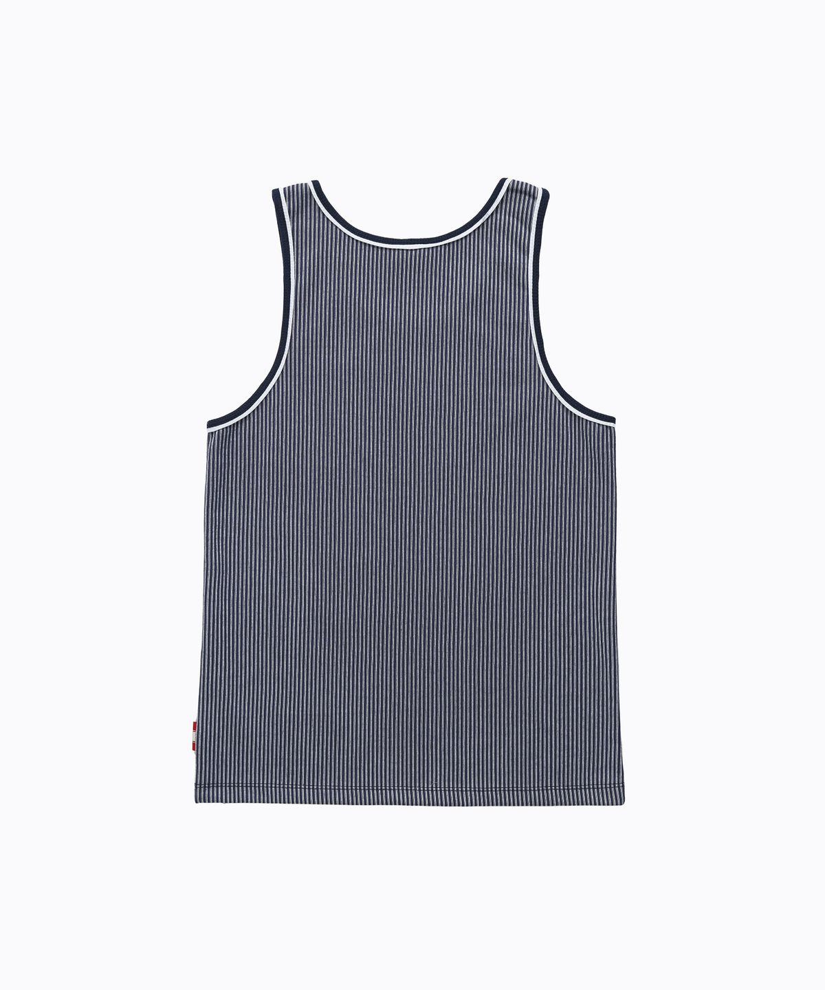 미나수(MENASOO) Stripe Double Binding Sleeveless_Navy