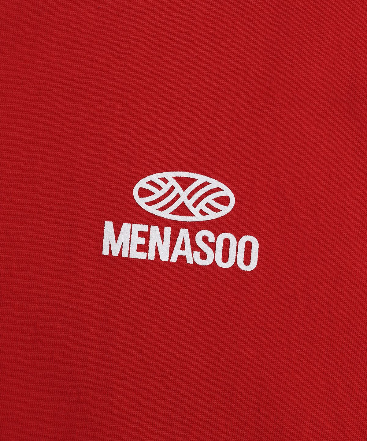 미나수(MENASOO) Right Track T Shirt_Red